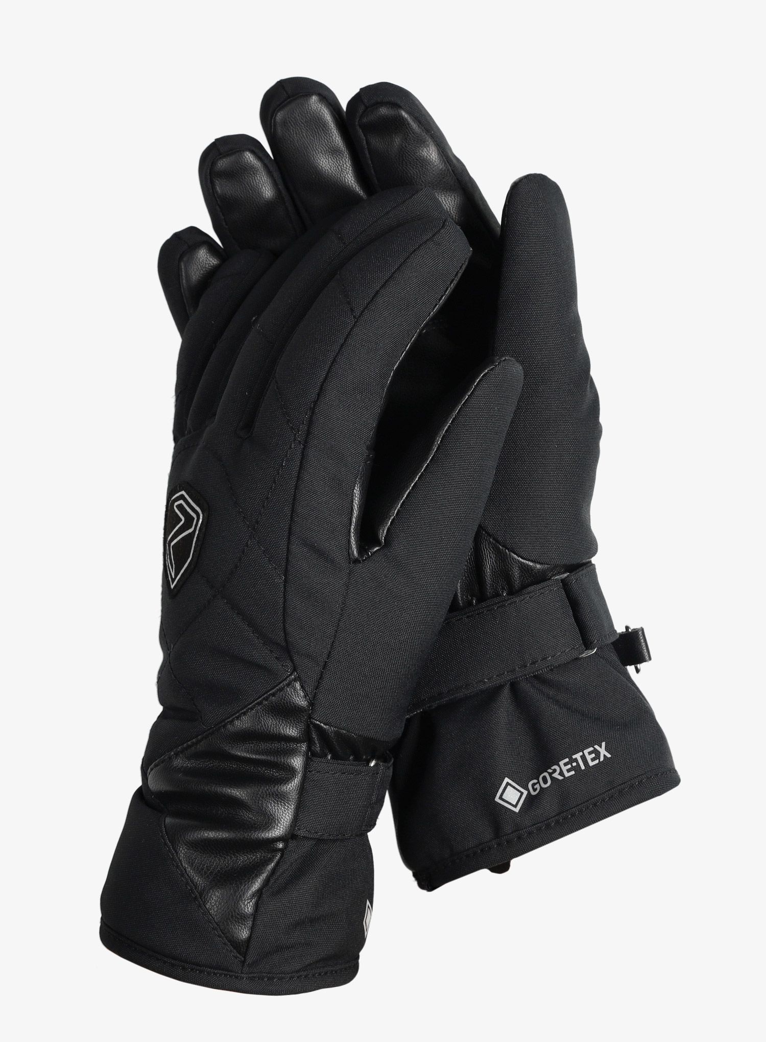 Ženske skijaške rukavice Ziener Kamea GTX - black