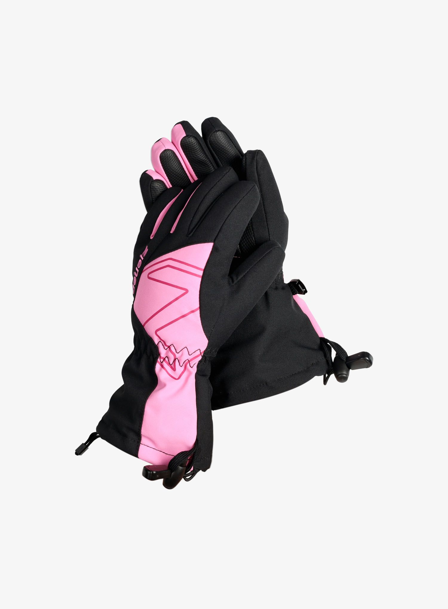 Dječje rukavice Ziener Laval AS AW Junior - black/fuchsia pink