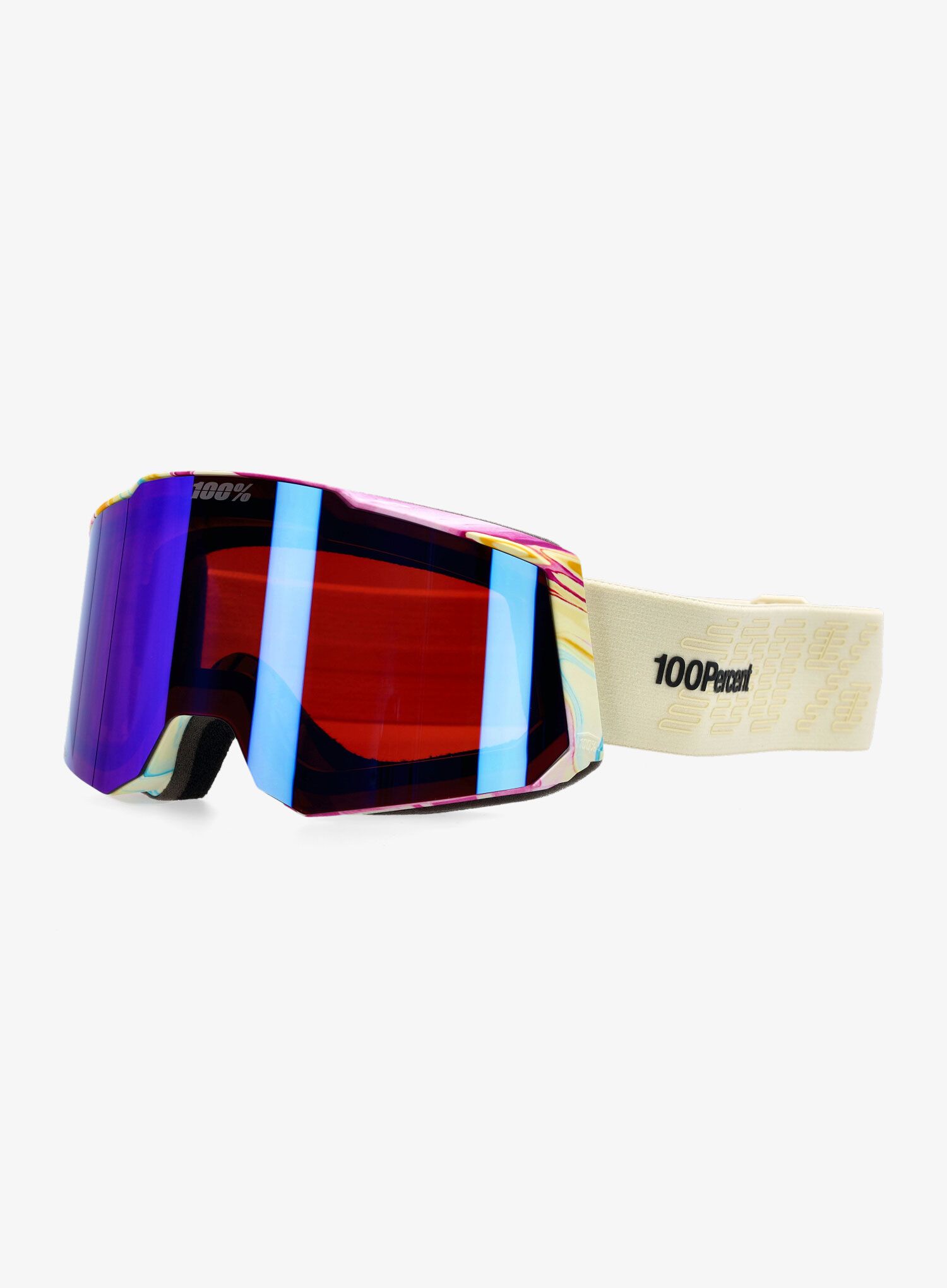 Skijaške naočale 100% Snowcraft S Hiper - mirror silver flash lens