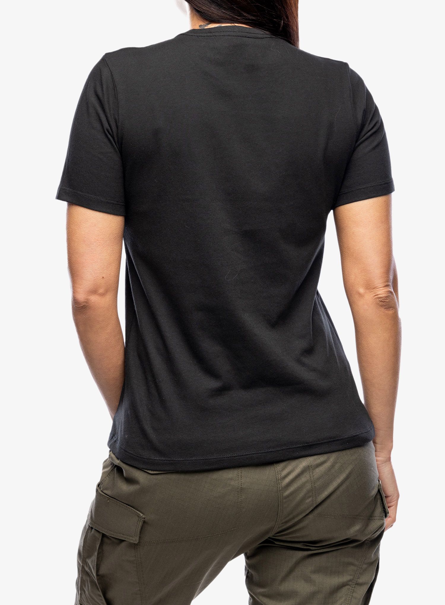Ženska majica 5.11 Watercolor Camo S/S Tee - black