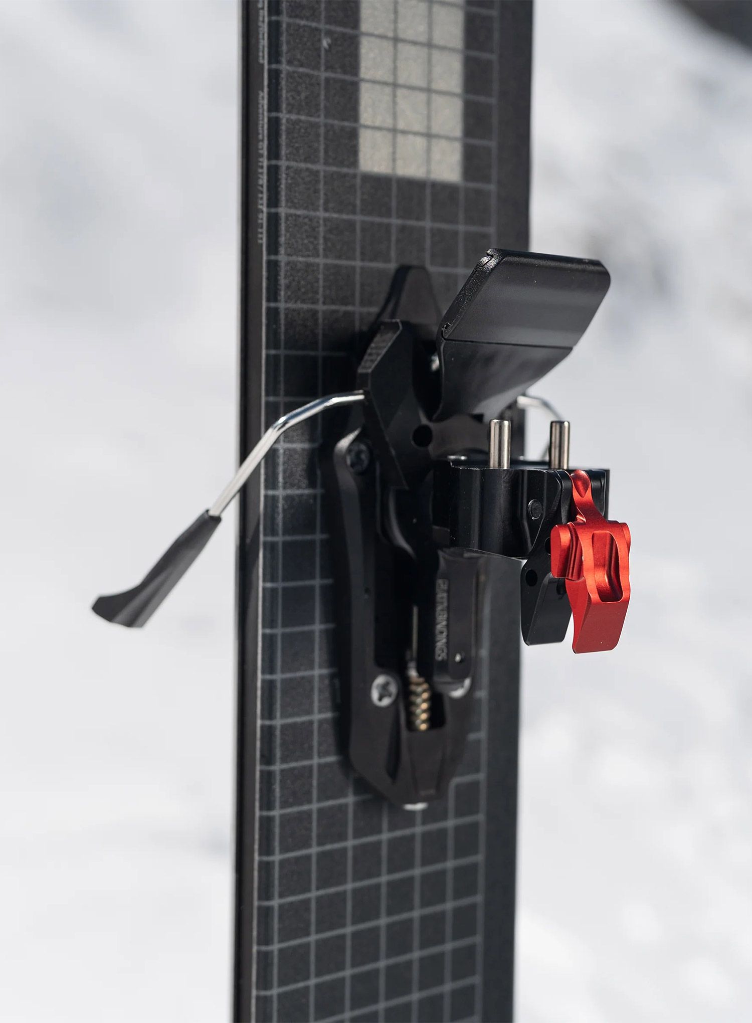 Vezovi za turno skijanje ATK Crest 10 AP - red/black