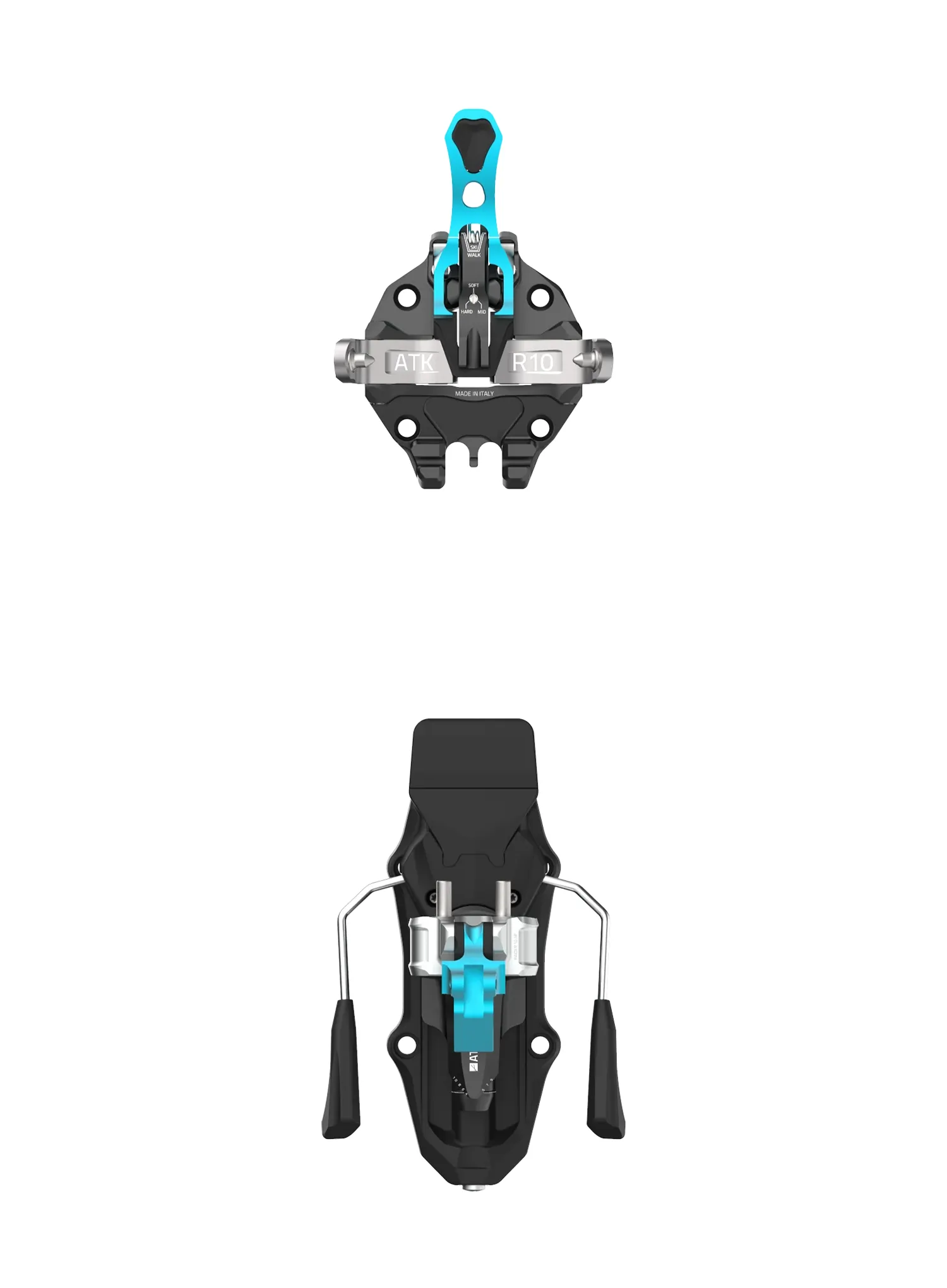Vezovi za turno skijanje ATK Raider 10 AP - light blue