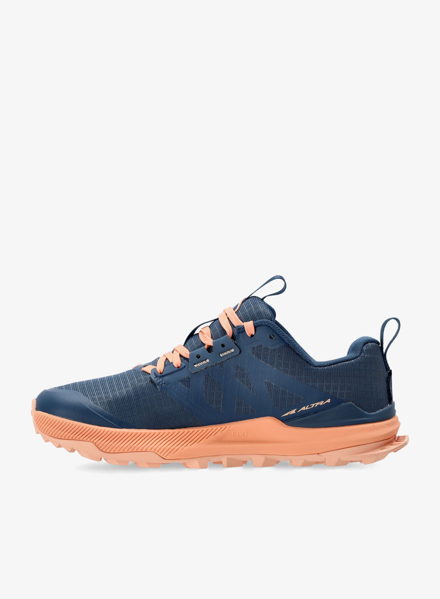Ženske tenisice za trčanje Altra Lone Peak 8 - navy/coral