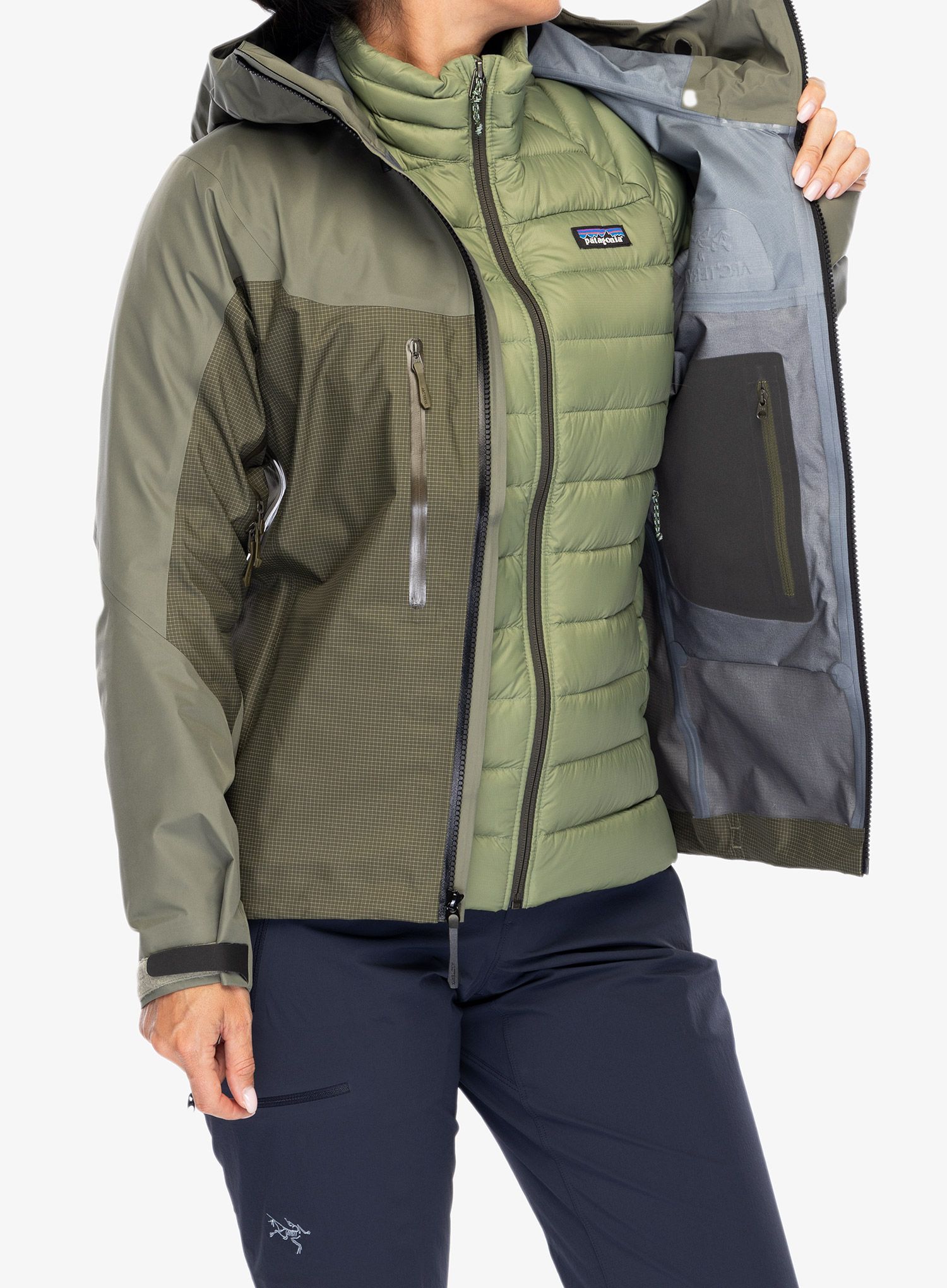 Ženska jakna s membranom Arcteryx Alpha Jacket - forage/tatsu