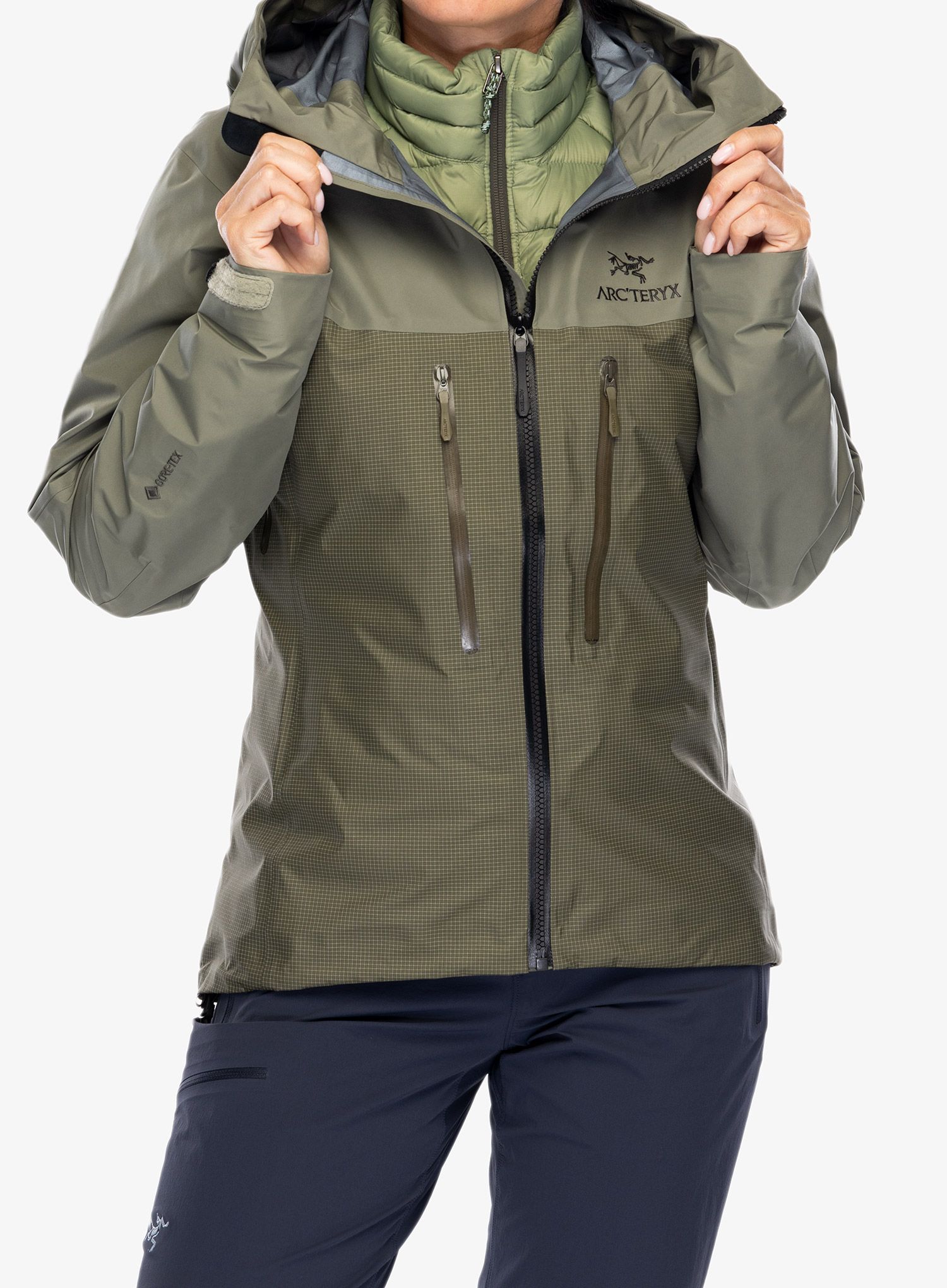 Ženska jakna s membranom Arcteryx Alpha Jacket - forage/tatsu