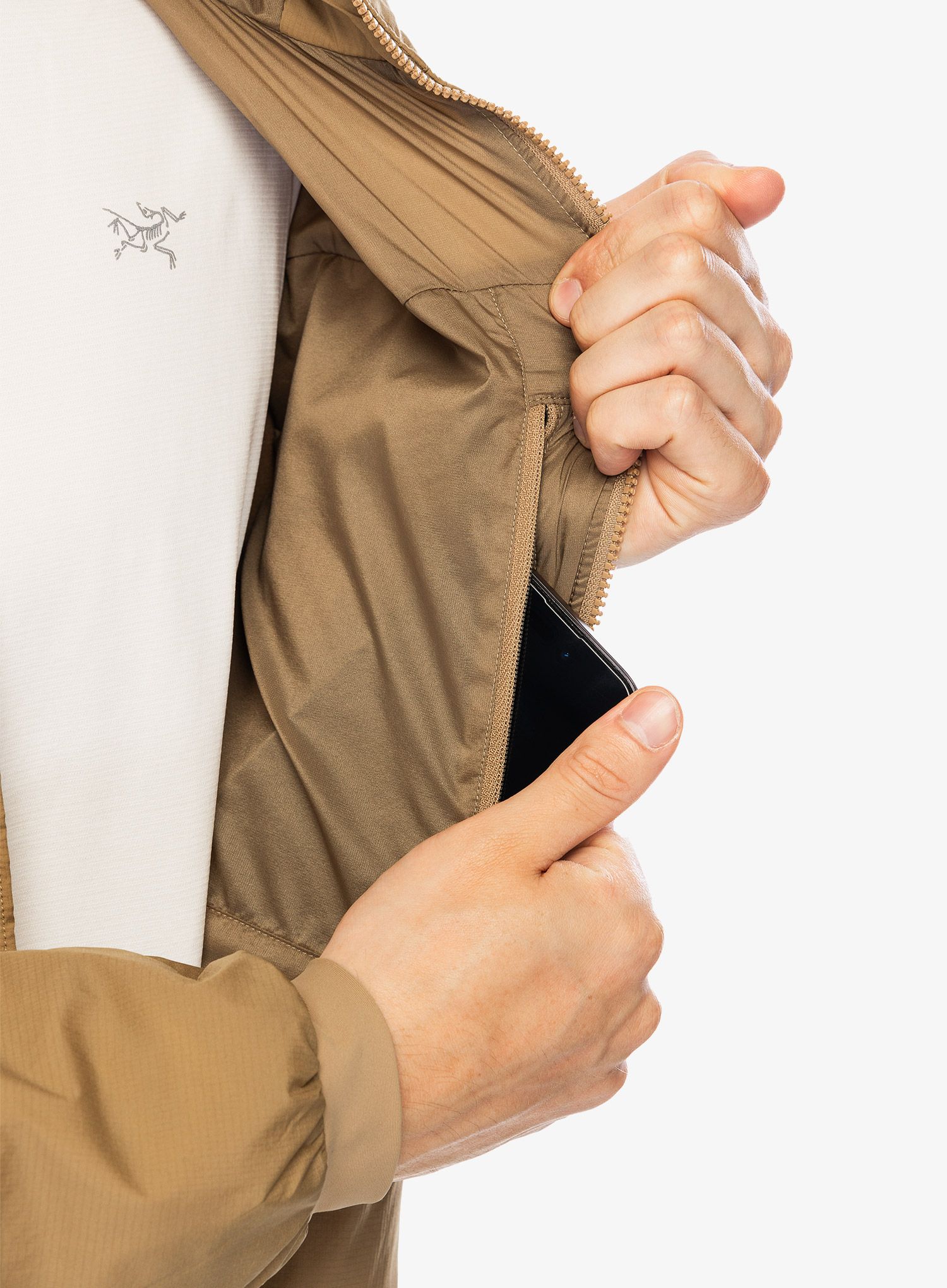 Jakna s postavom Arcteryx Atom Hoody - canvas II