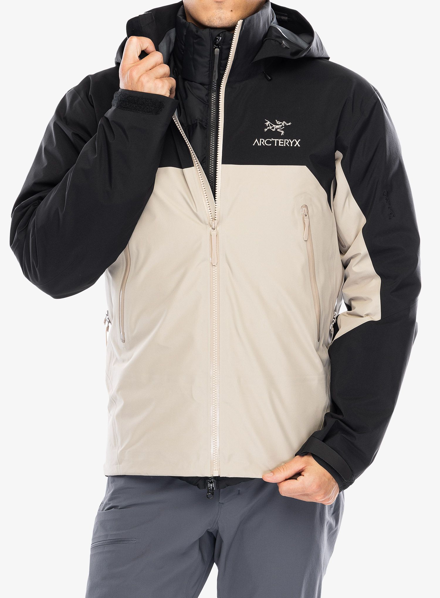 Kišna jakna Arcteryx Beta AR Jacket - black/rune
