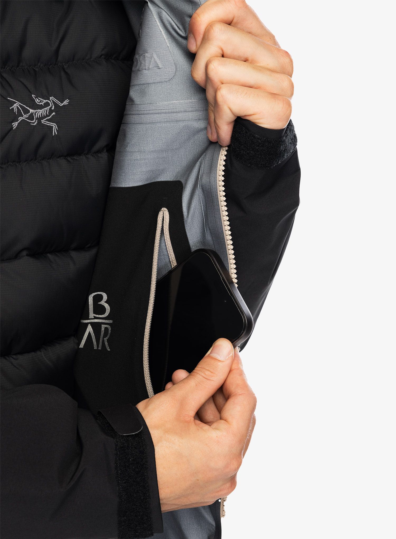 Kišna jakna Arcteryx Beta AR Jacket - black/rune