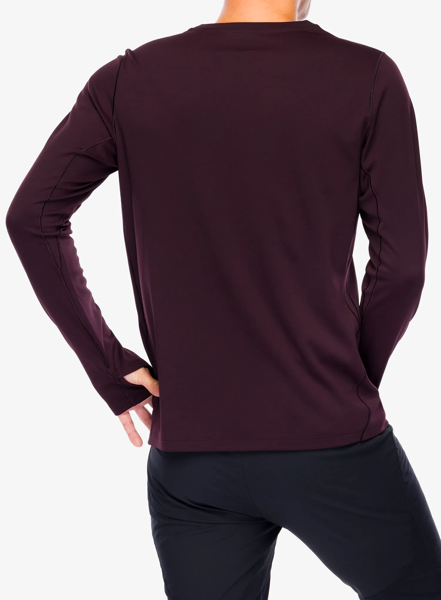 Dukserica za trčanje Arcteryx Cormac Heavyweight LS - phantasm