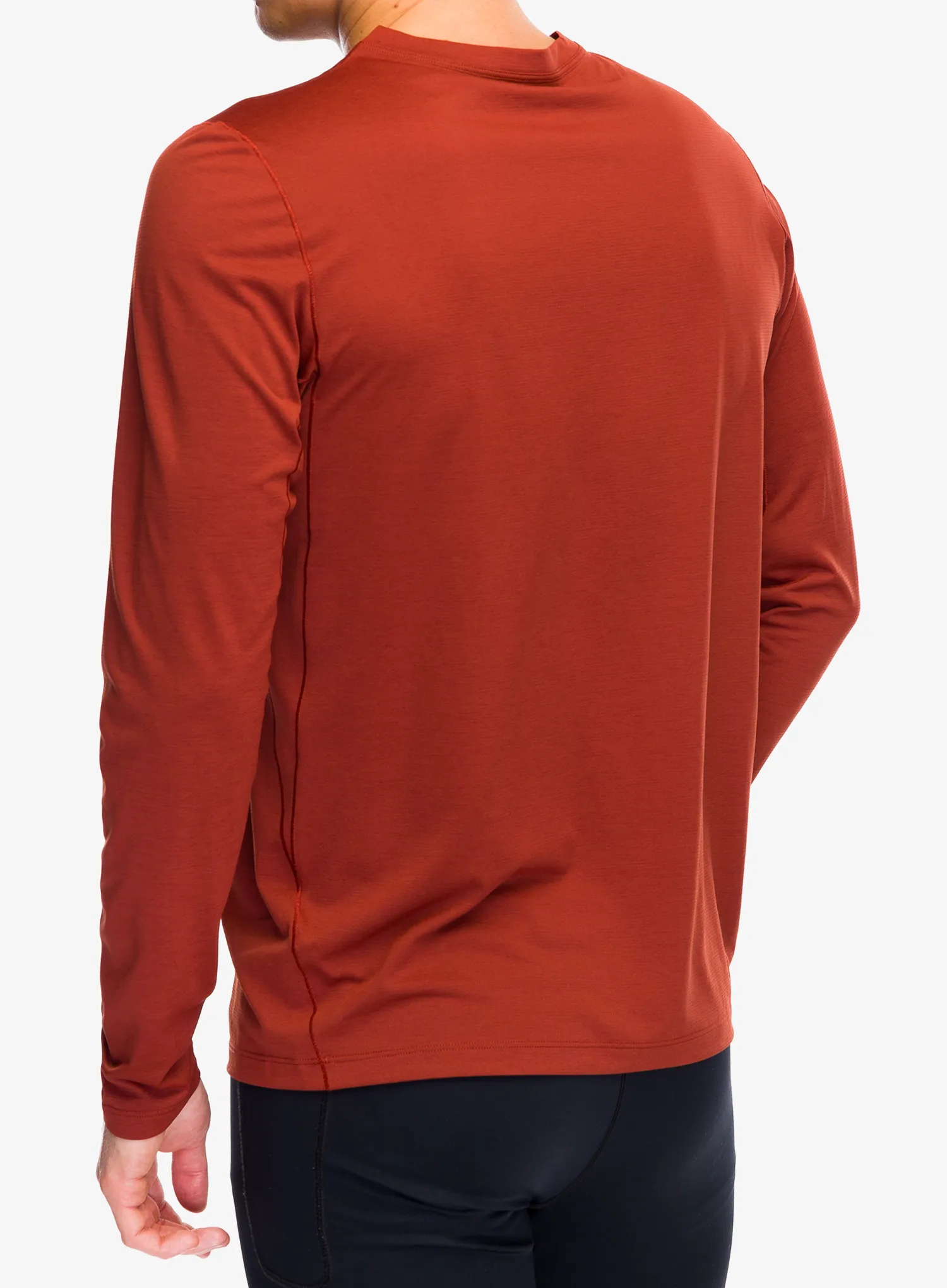 Dukserica za trčanje Arcteryx Cormac Logo LS - sequoia heather/solaris