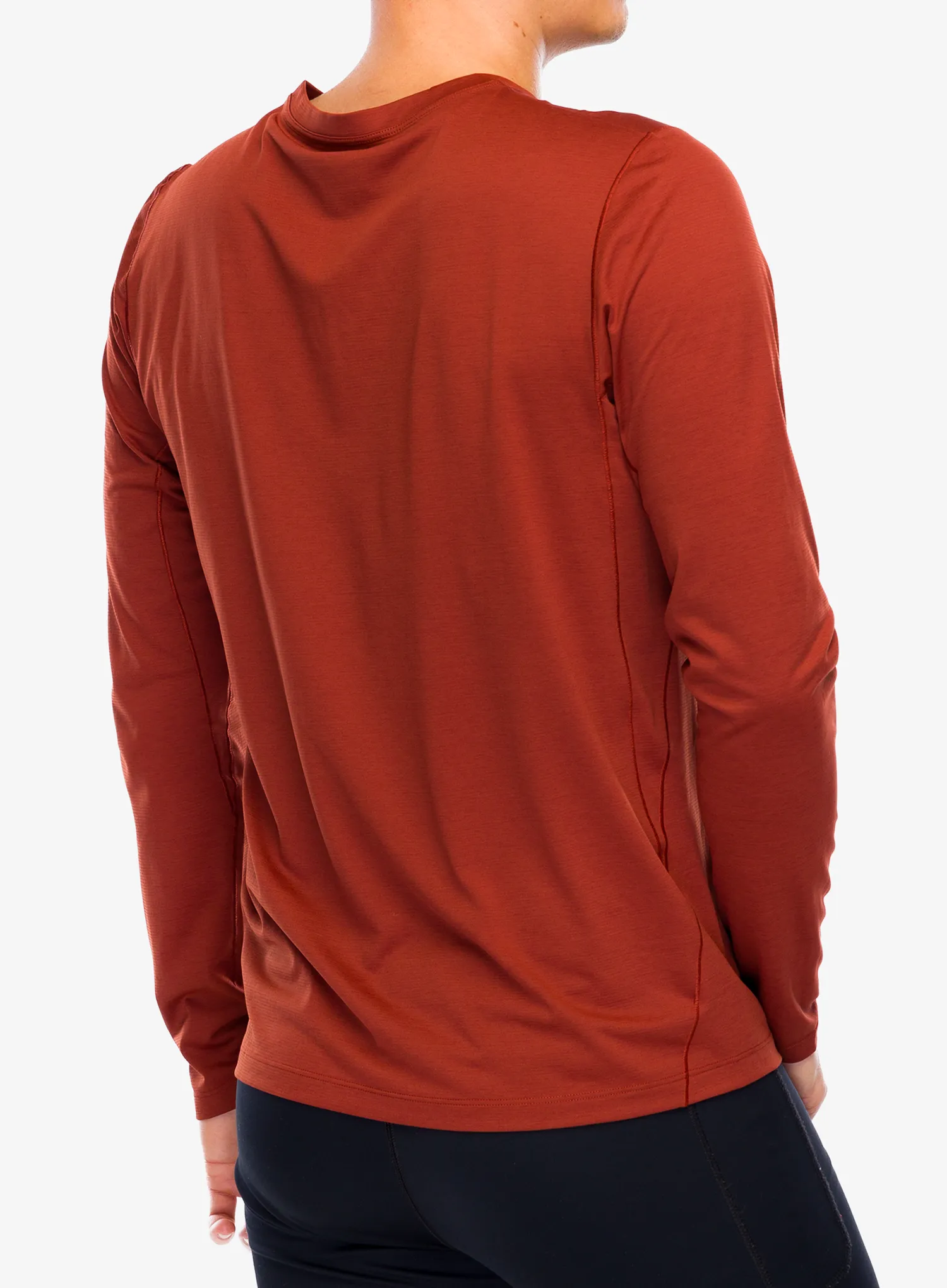 Dukserica za trčanje Arcteryx Cormac Logo LS - sequoia heather/solaris