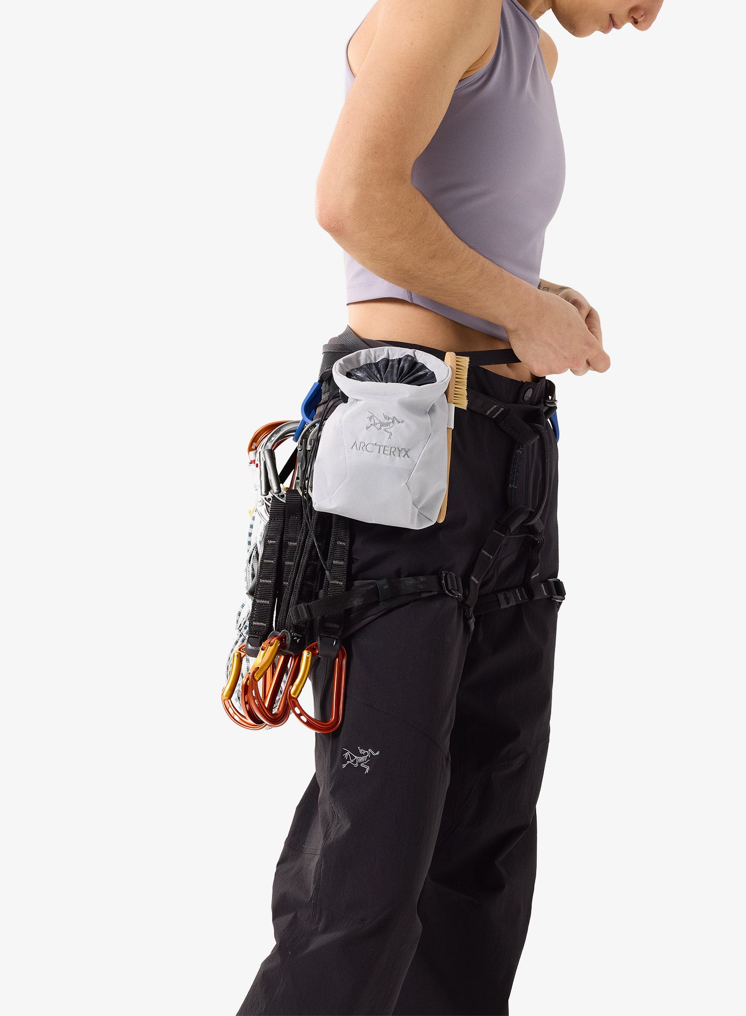 Vrećica za magnezij Arcteryx Ion Lightweight Chalk Bag - solitude