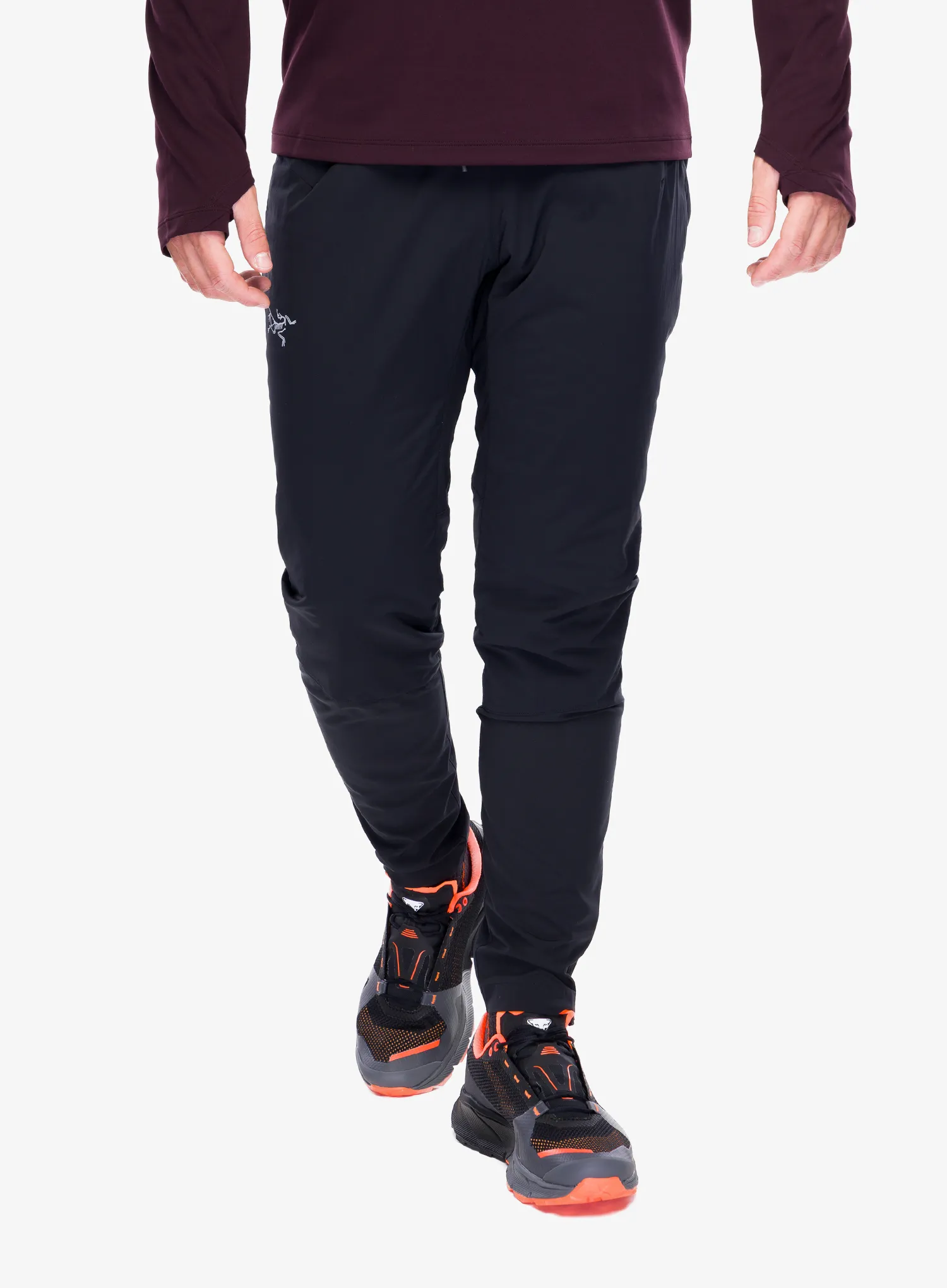 Hlače za trčanje Arcteryx Norvan Insulated Pant - black