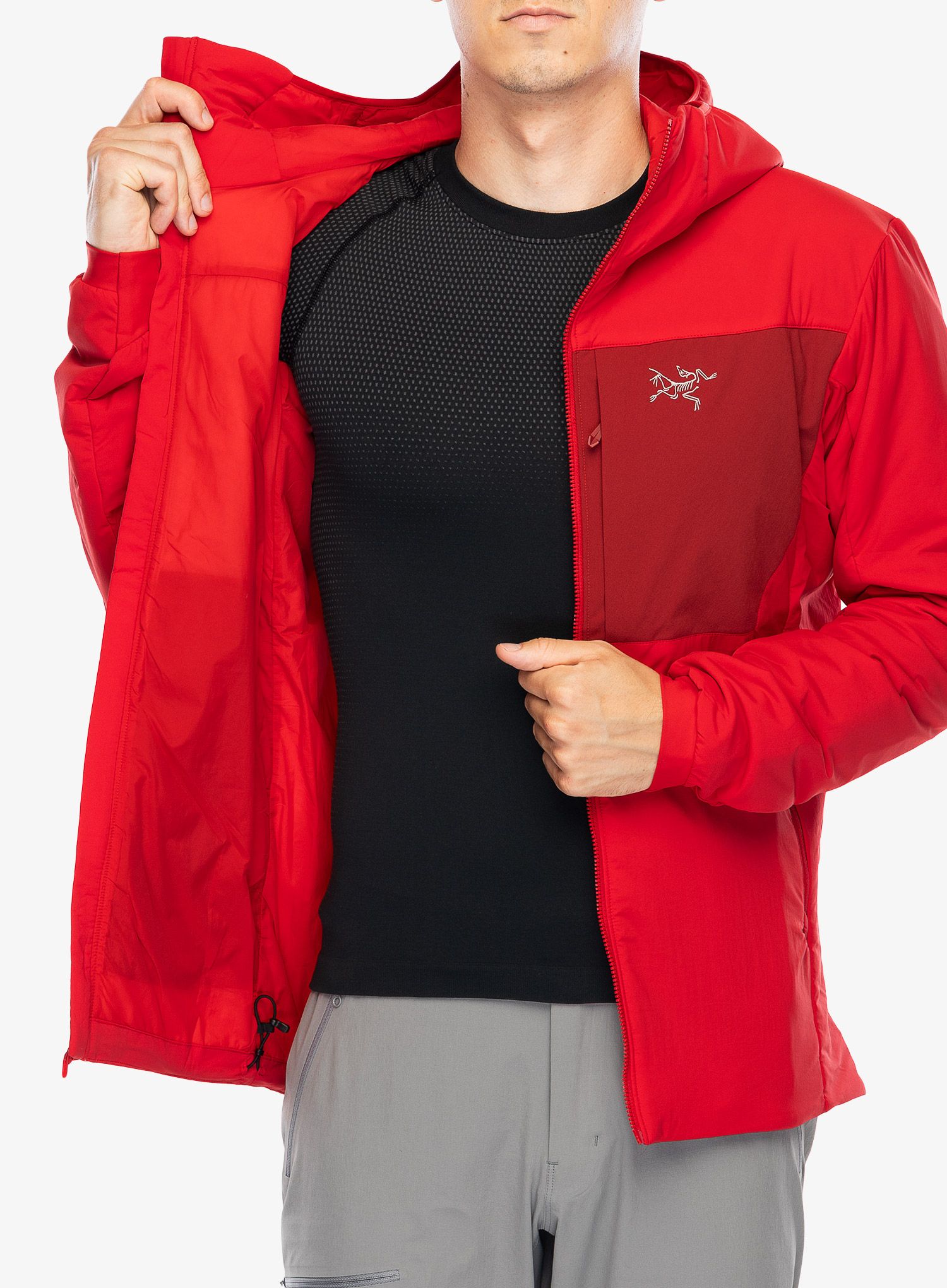 Jakna s postavom Arcteryx Proton Hoody - heritage/heritage