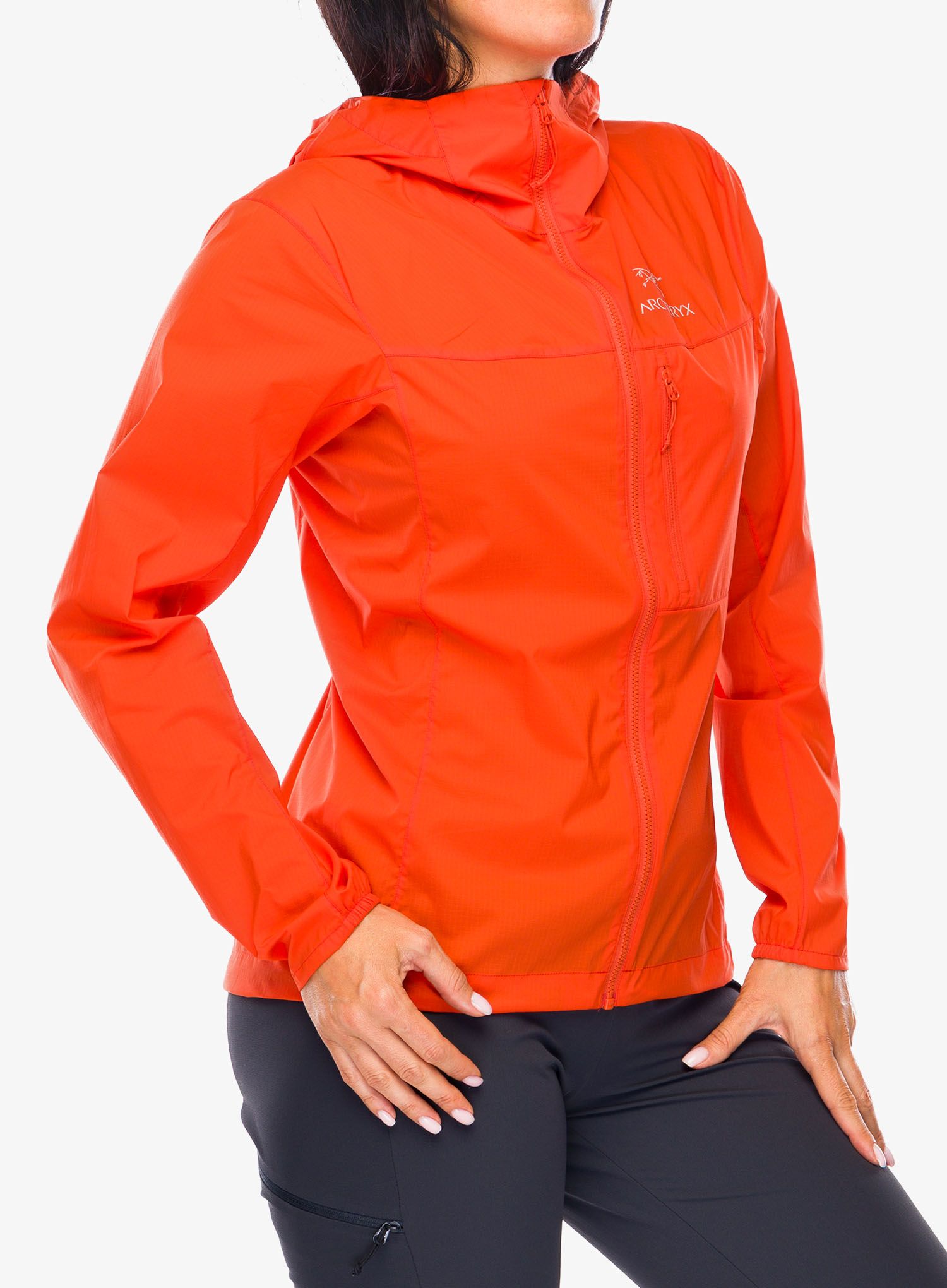 Ženska vjetrovka Arcteryx Squamish Hoody - solaris