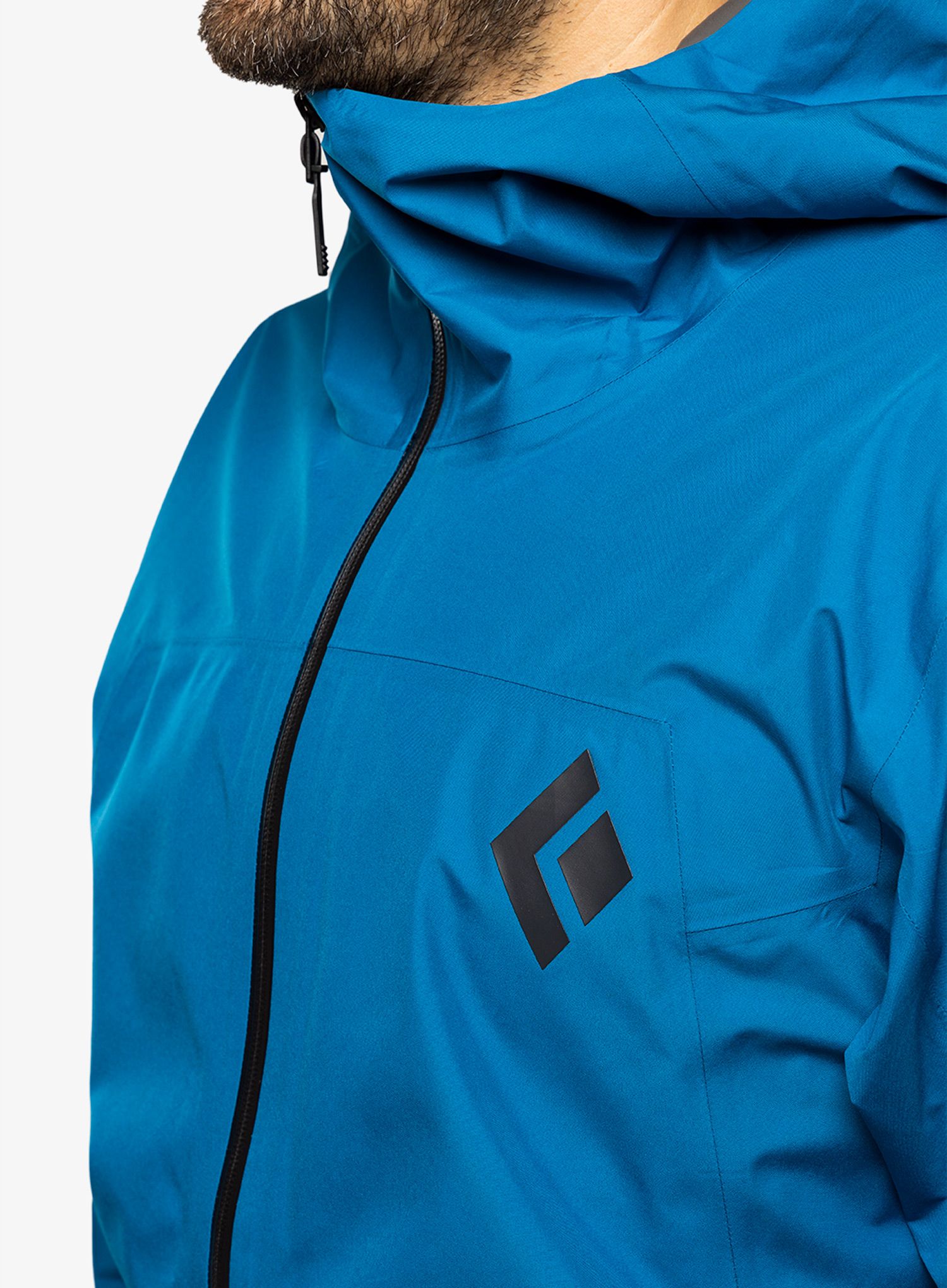 Kišna jakna Black Diamond Liquid Point Shell - kingfisher