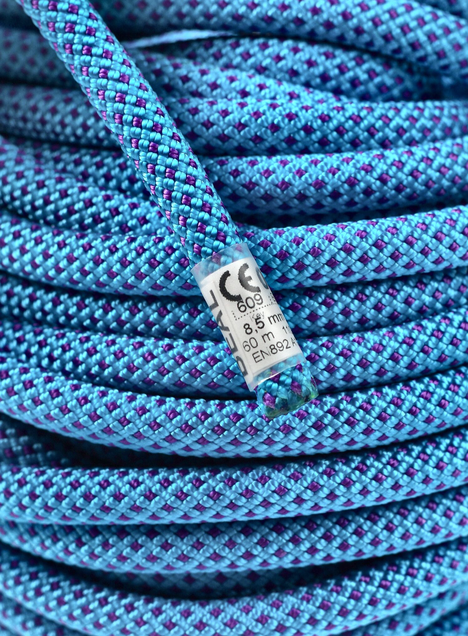 Dinamičko uže Beal Opera 8,5 mm 60 m Unicore Golden Dry - blue