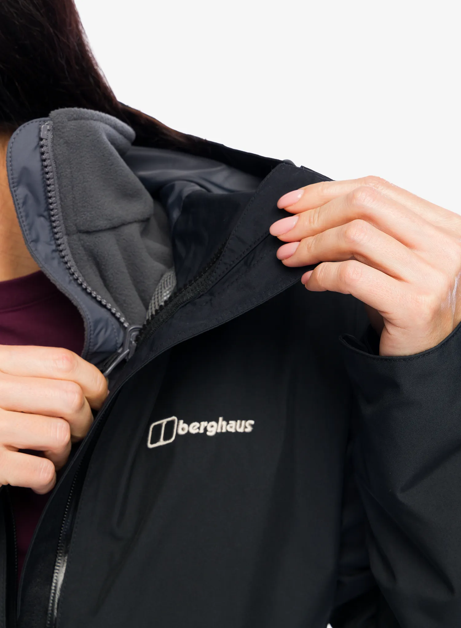 Ženska jakna 3u1 Berghaus Bramblfell GTX Gemini 3in1 Jacket - black