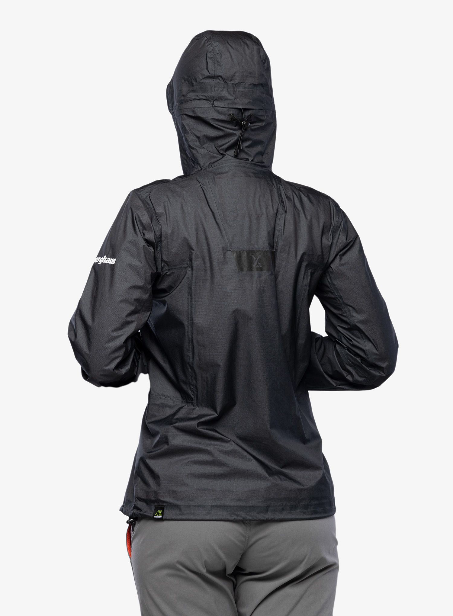 Ženska kišna jakna Berghaus MTN Guide Hyper Alpha Jacket - black/black