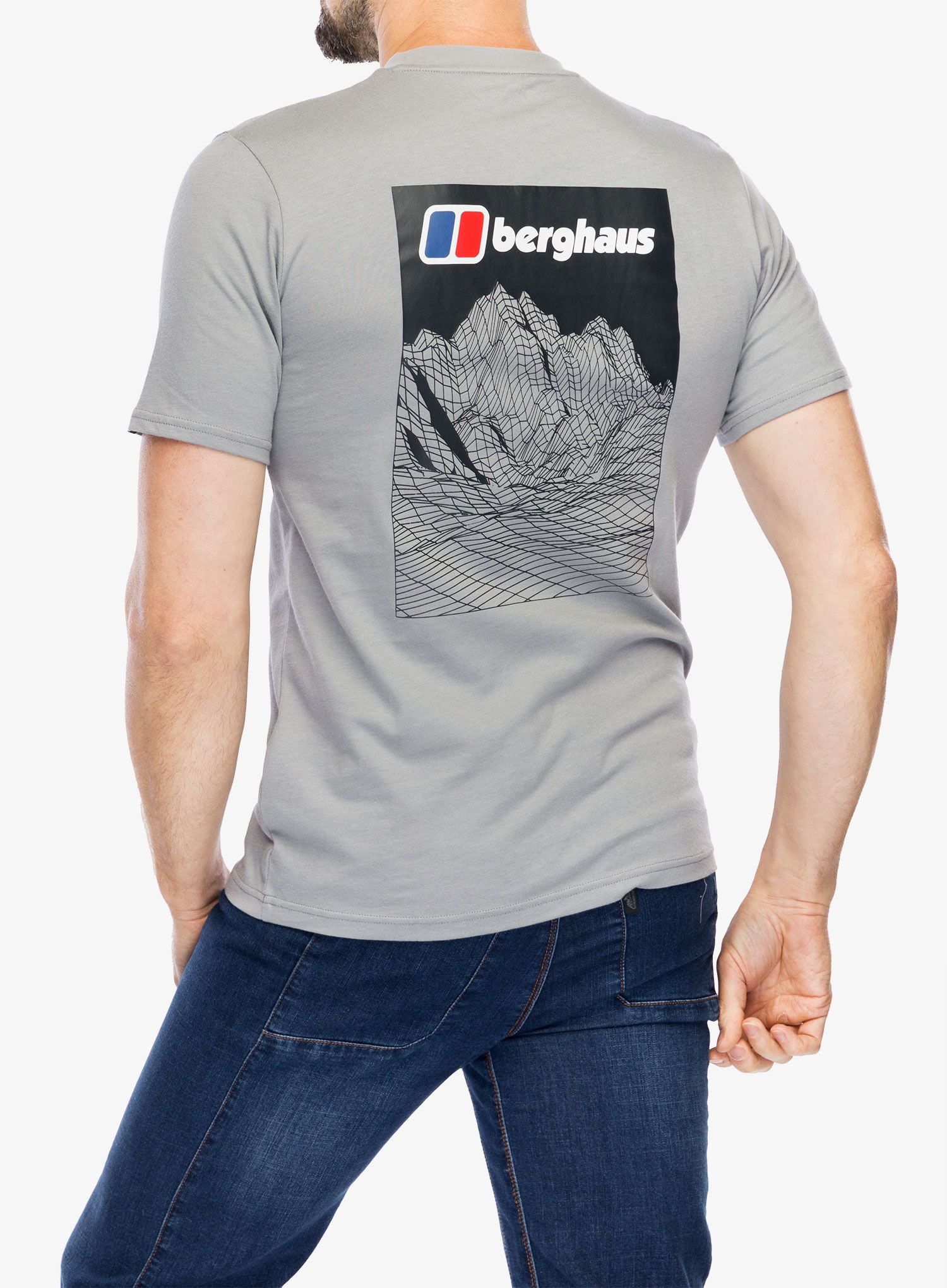 Pamučna majica Berghaus Mtn Lineation SS Tee - monument