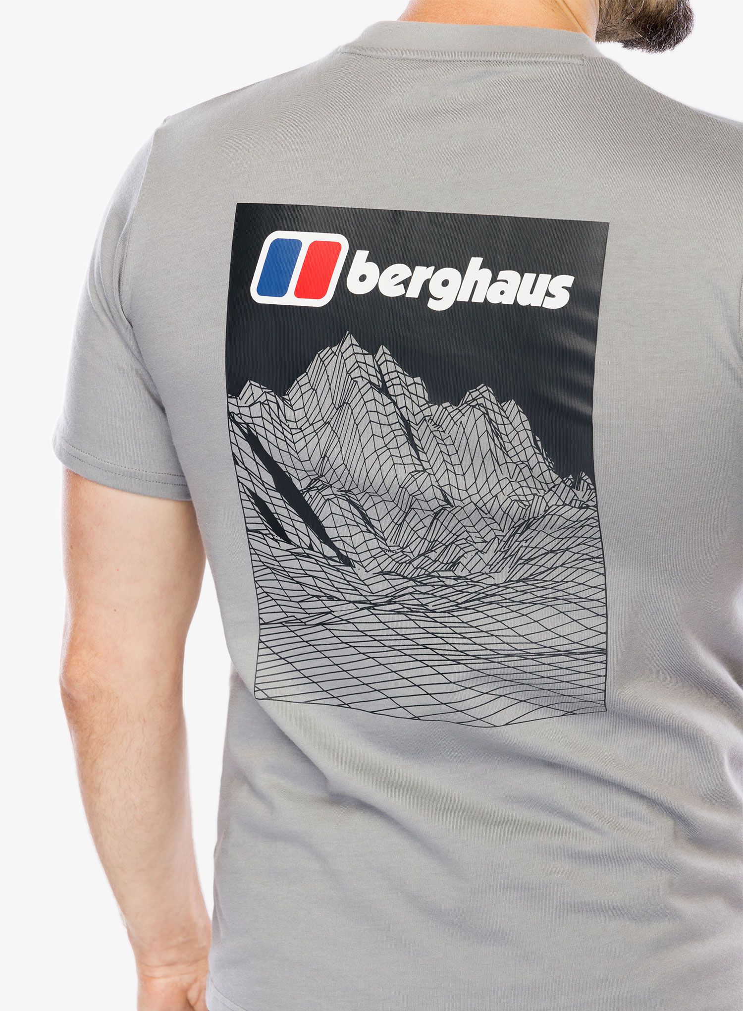 Pamučna majica Berghaus Mtn Lineation SS Tee - monument