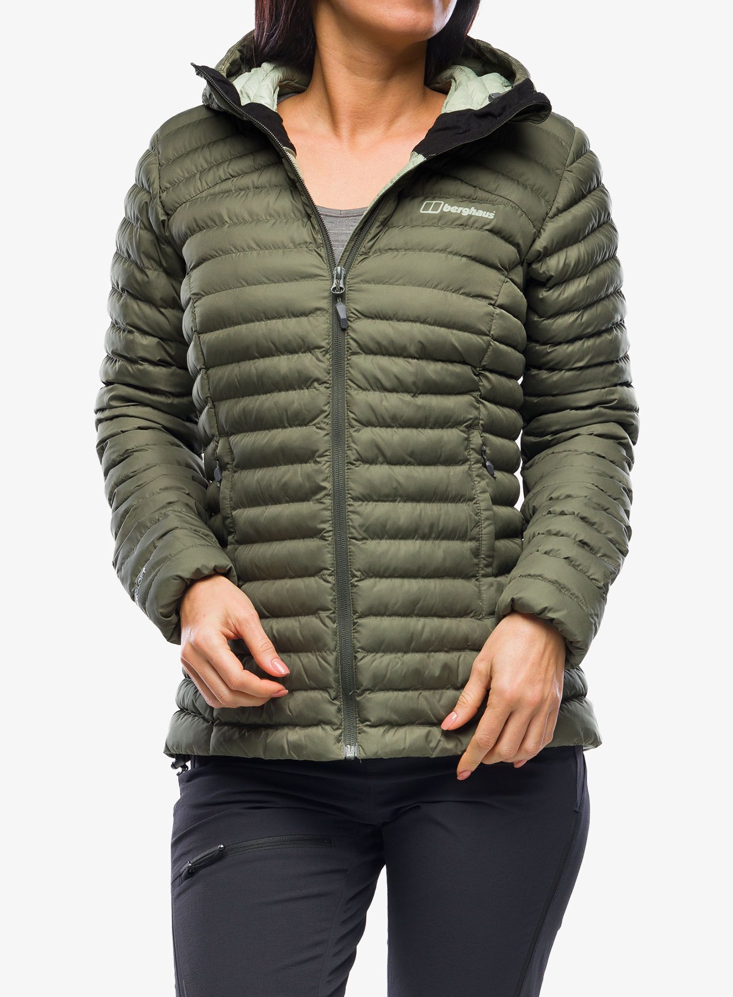 Jakna s postavom ženska Berghaus Nula Micro Jacket - deep depths