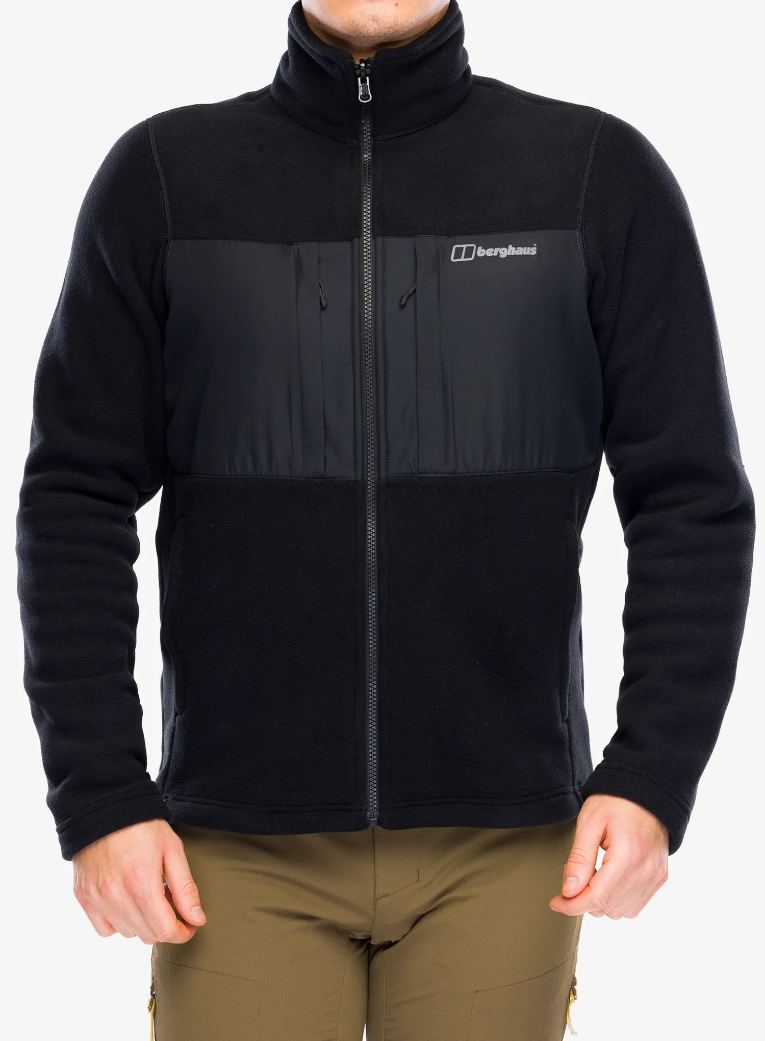 Dukserica od flisa Berghaus Prism Guide IA Jacket - black/black