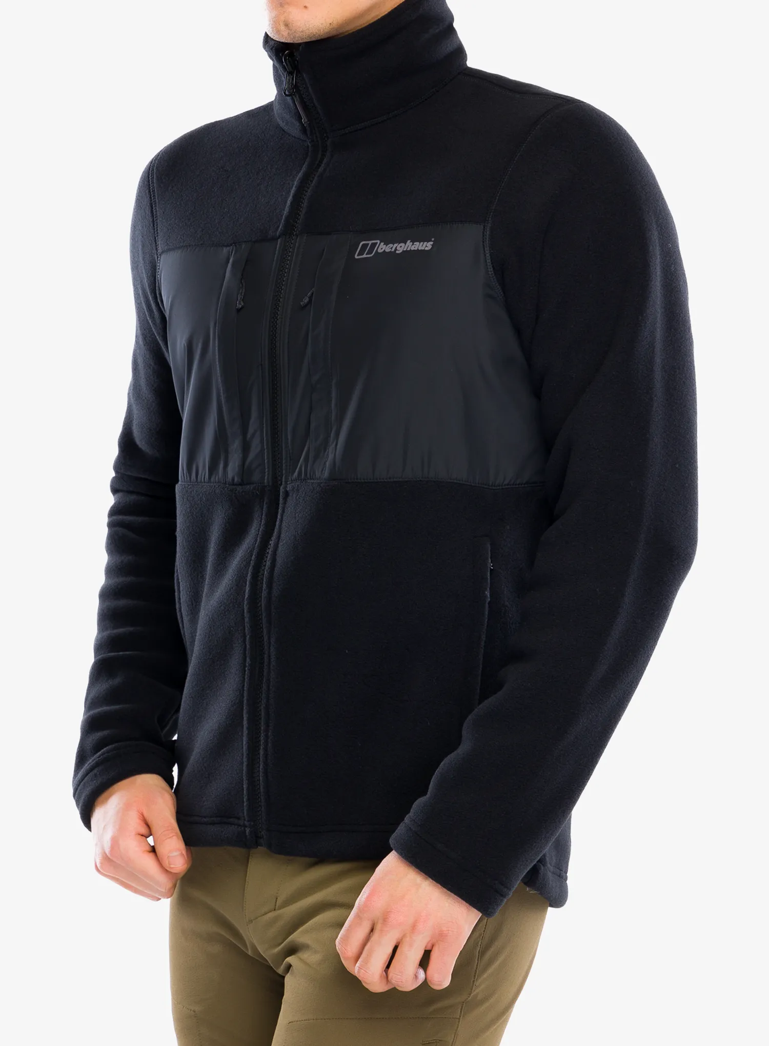 Dukserica od flisa Berghaus Prism Guide IA Jacket - black/black