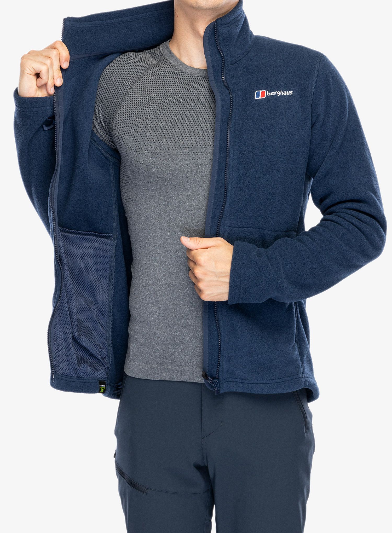 Jakna od flisa Berghaus Prism PT InterActive Jacket - dusk