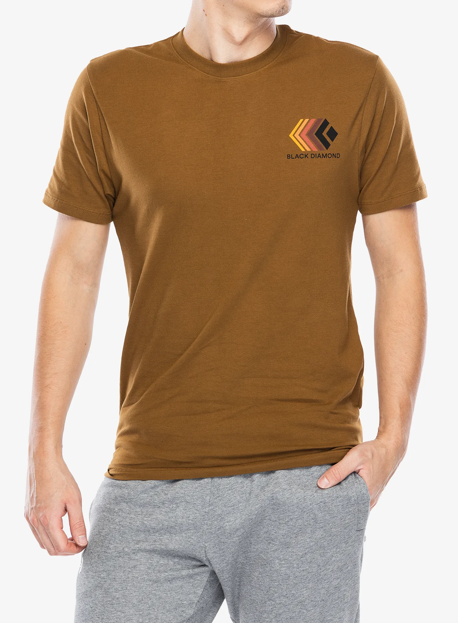 Pamučna majica Black Diamond Faded SS Tee - dark curry