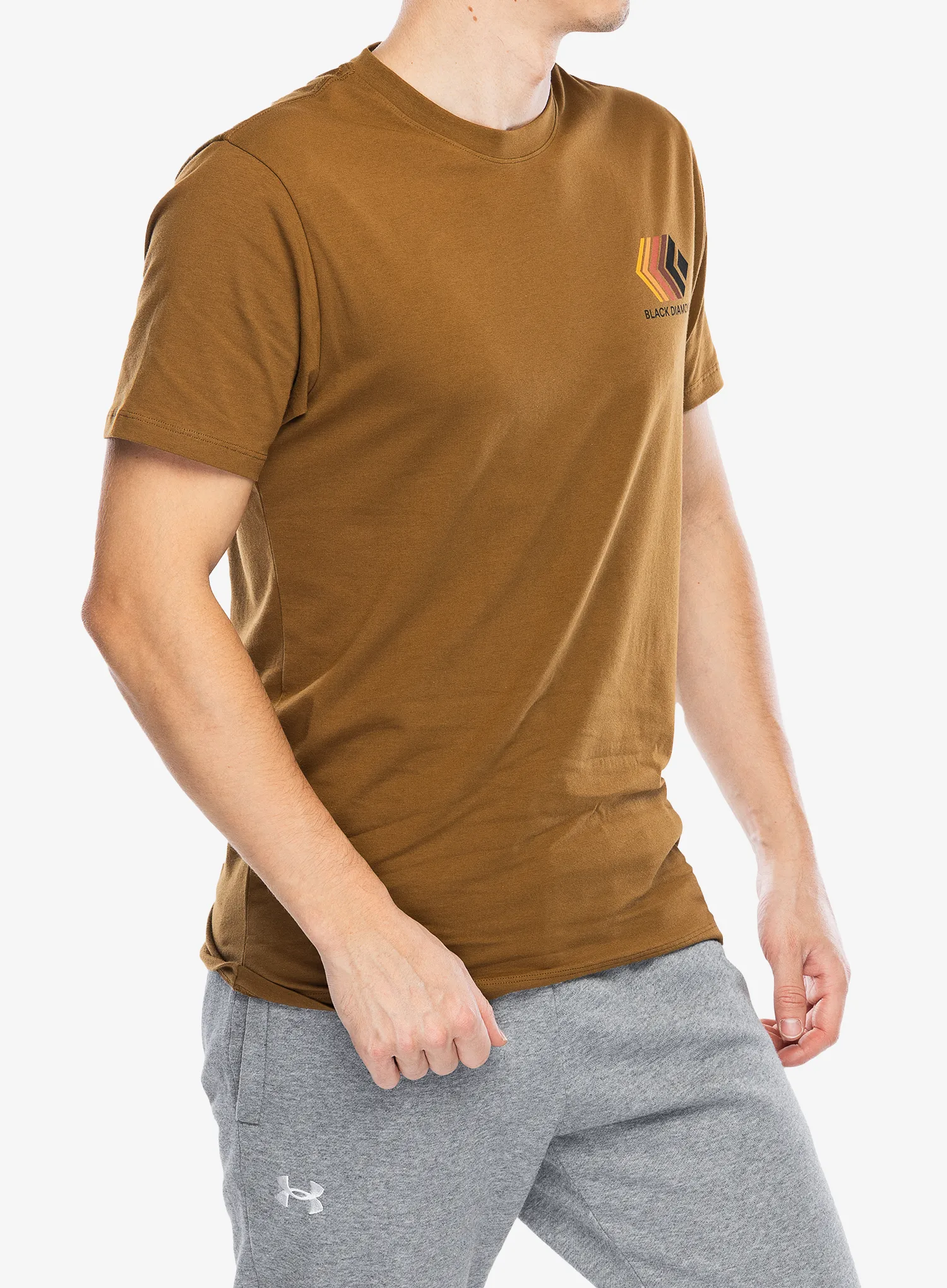 Pamučna majica Black Diamond Faded SS Tee - dark curry