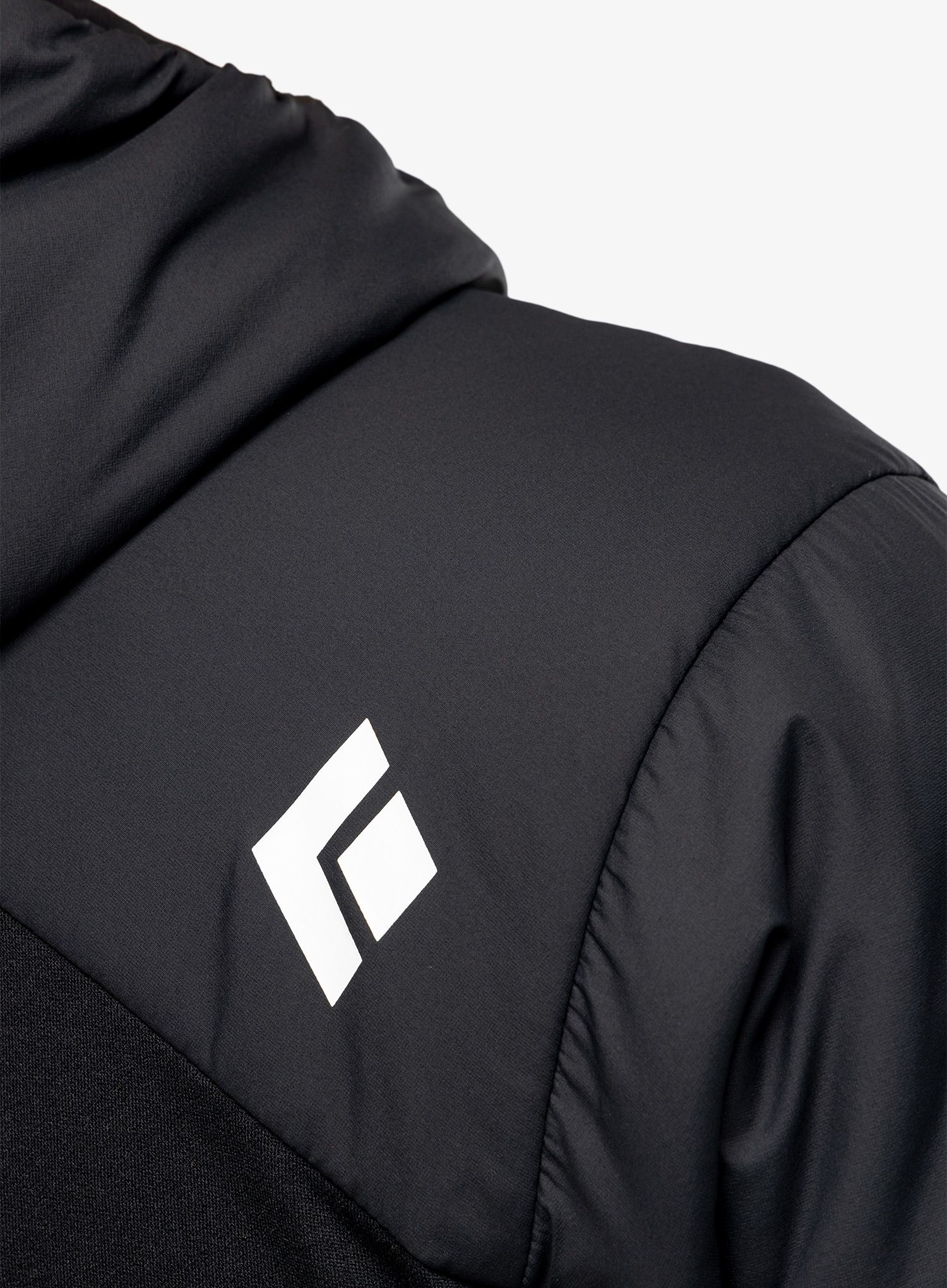 Jakna s postavom Black Diamond First Light Hybrid Hoody - black