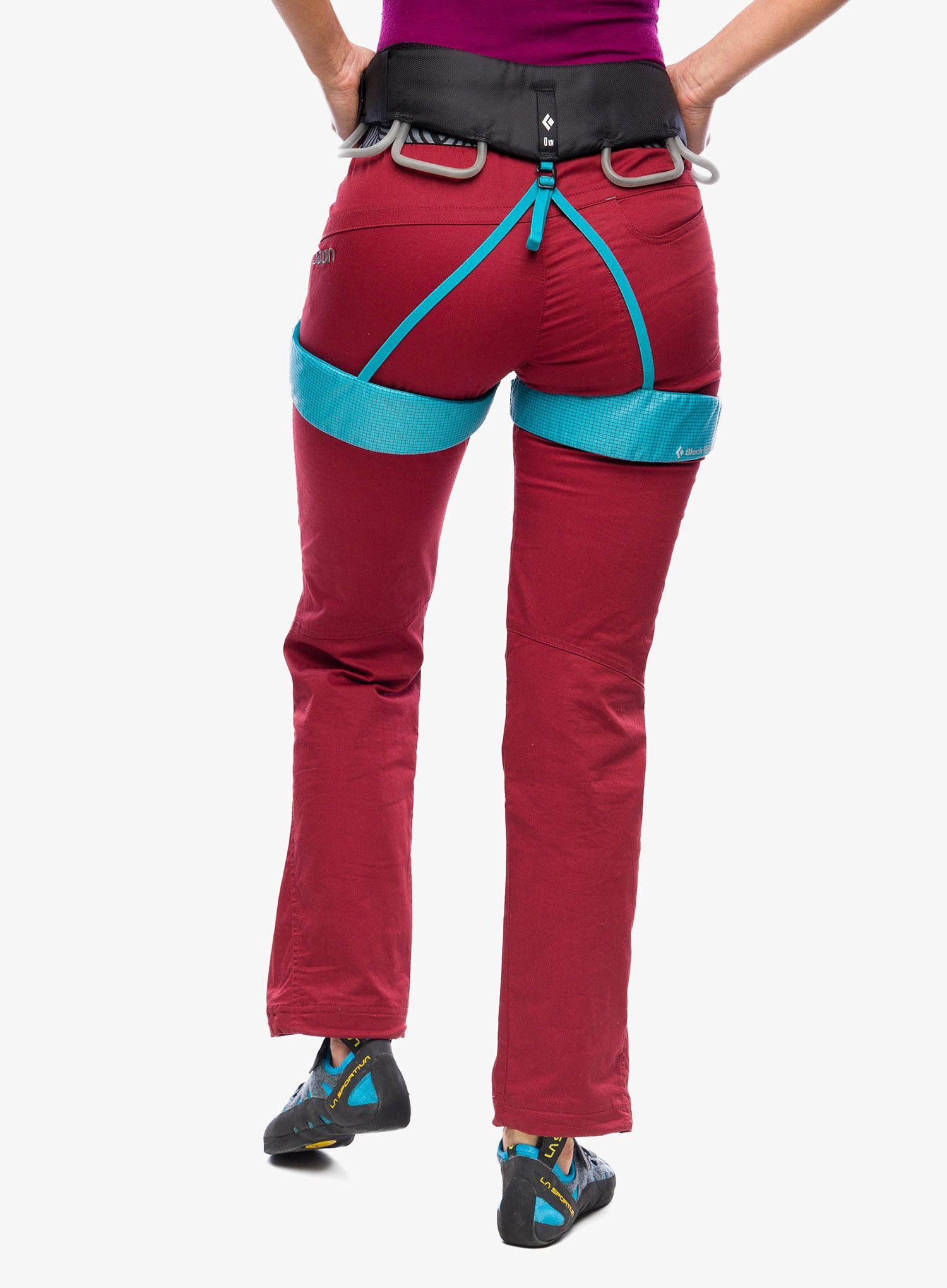 Penjački pojas Black Diamond Momentum Harness - aqua verde