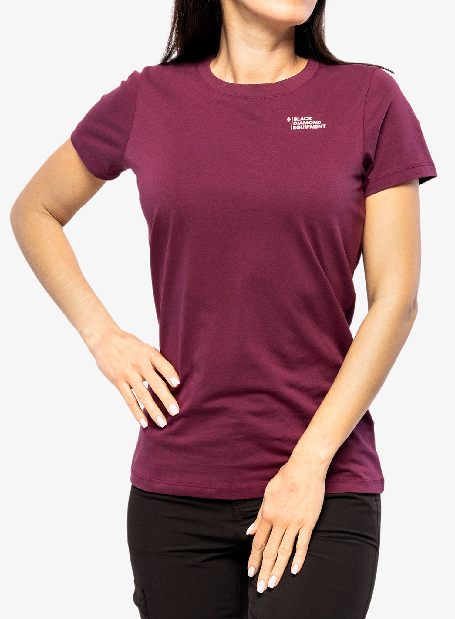 Ženska majica Black Diamond Multi Sport Tee S/S - blackberry