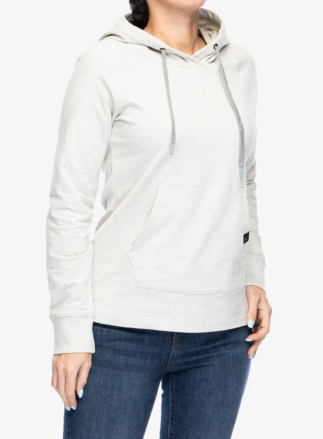 Dukserica s kapuljačom ženska Black Diamond Rays Pullover Hoody - light gray heather