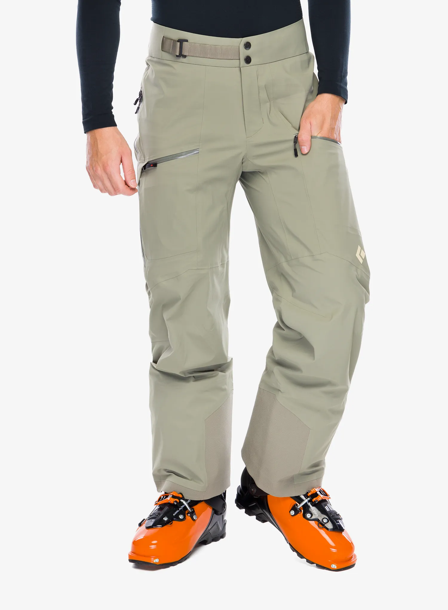 Skijaške hlače Black Diamond Recon LT Stretch Pants - pine smoke