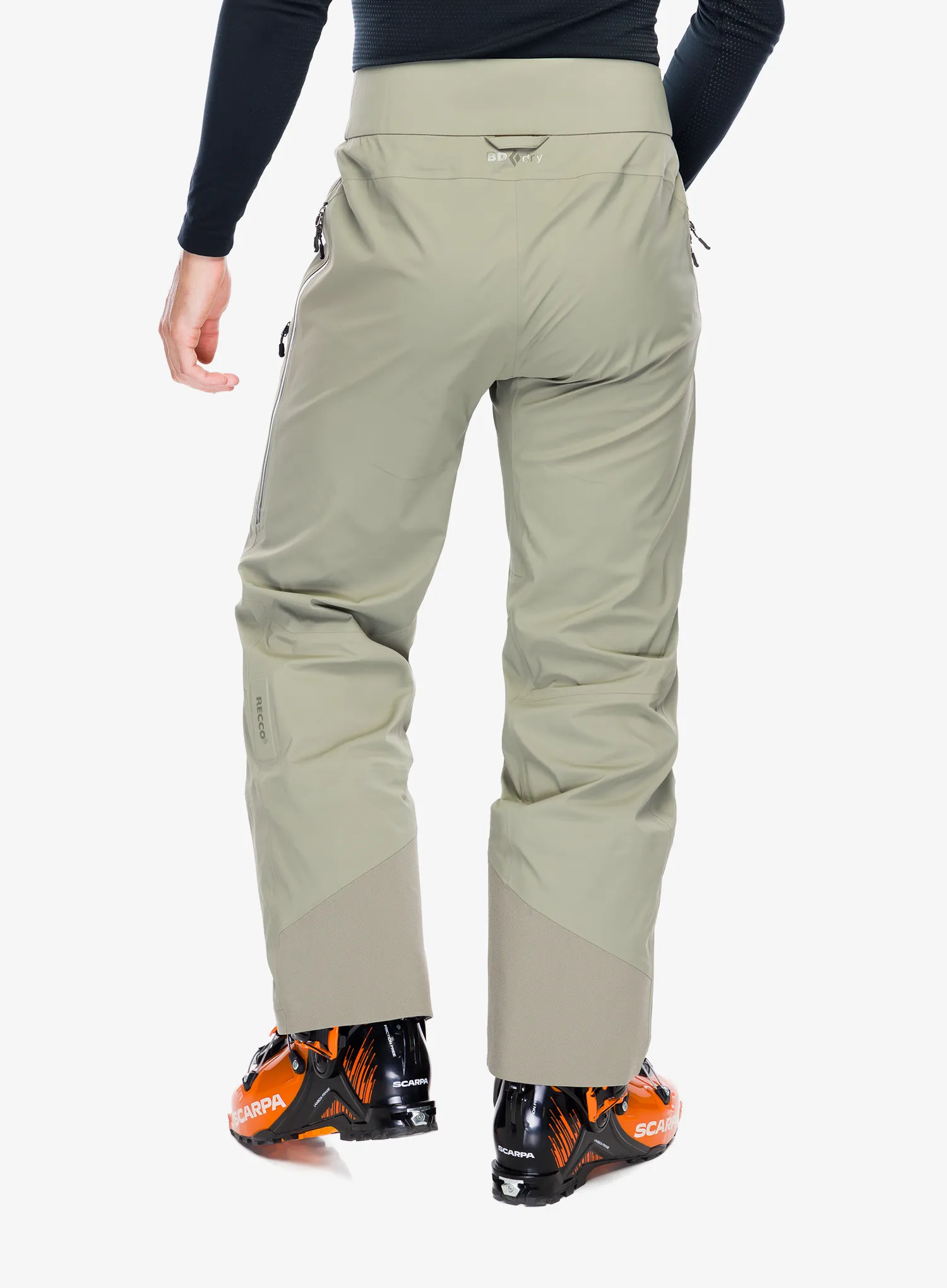 Skijaške hlače Black Diamond Recon LT Stretch Pants - pine smoke
