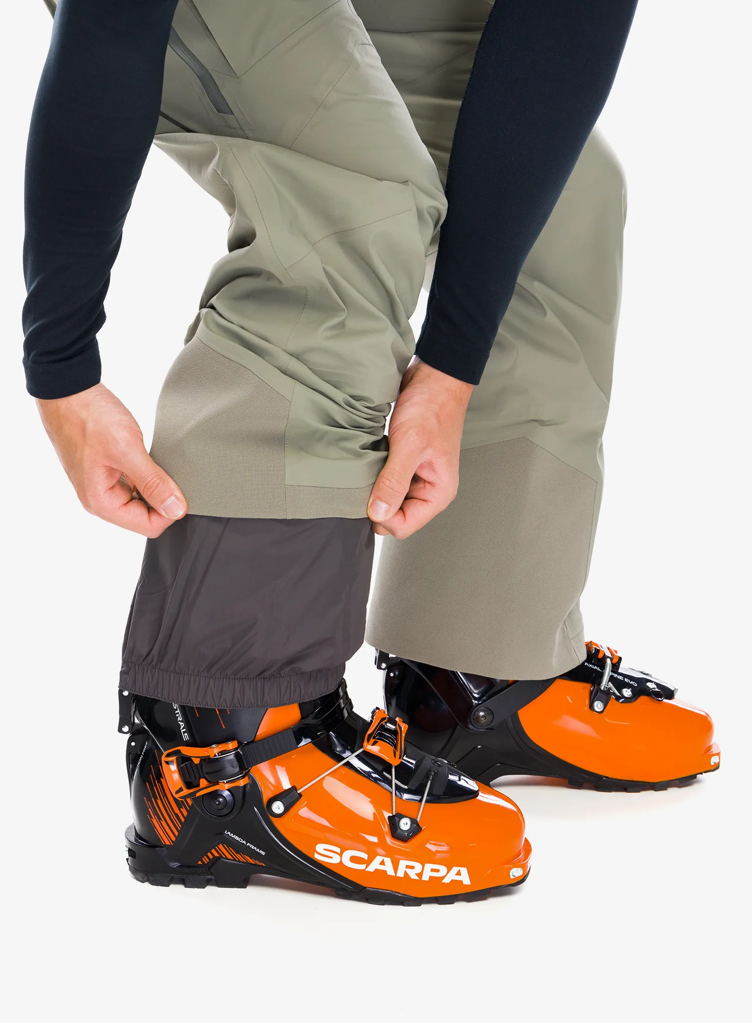 Skijaške hlače Black Diamond Recon LT Stretch Pants - pine smoke