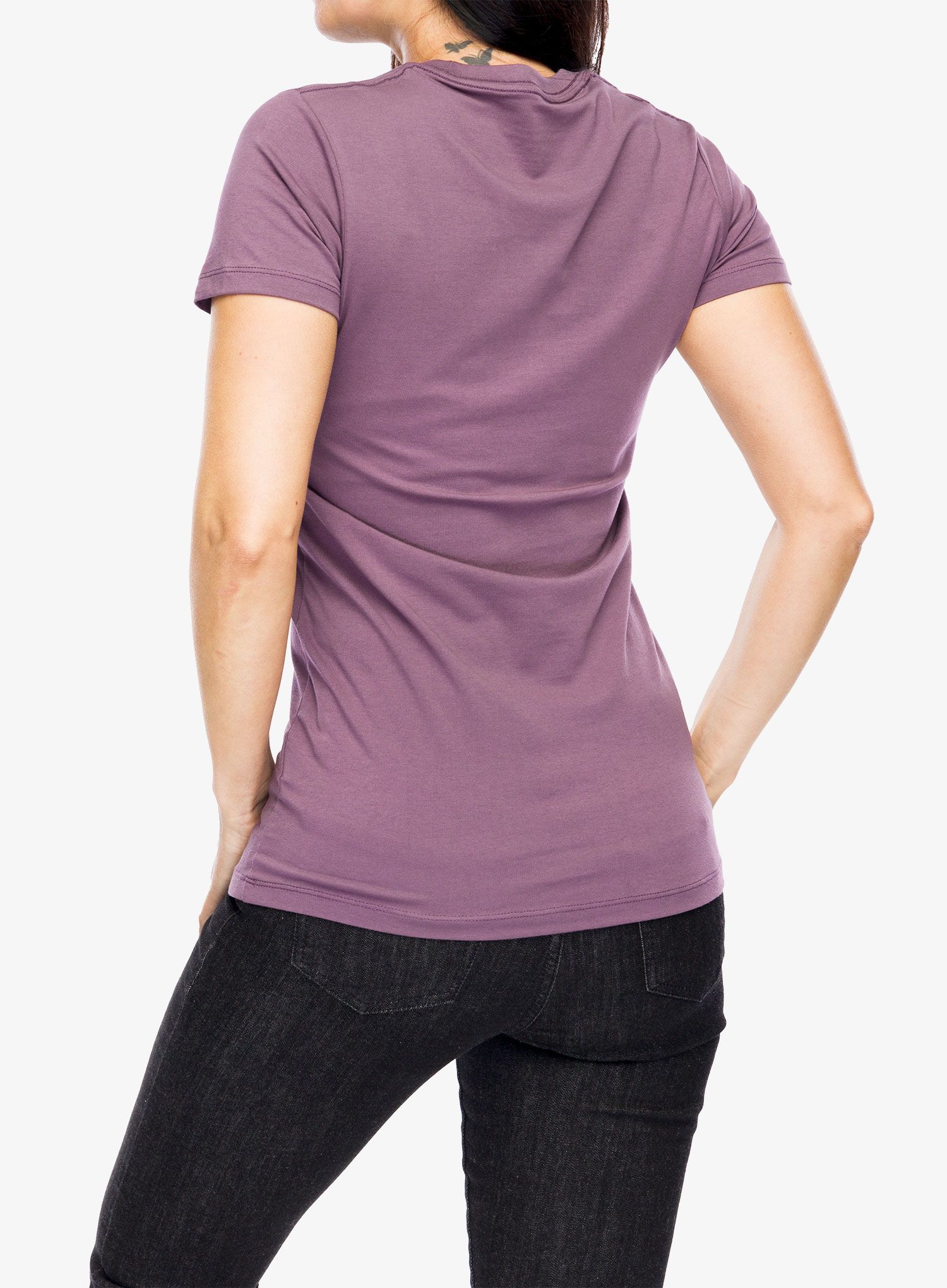 Ženska majica Black Diamond Rise and Climb Tee - mulberry