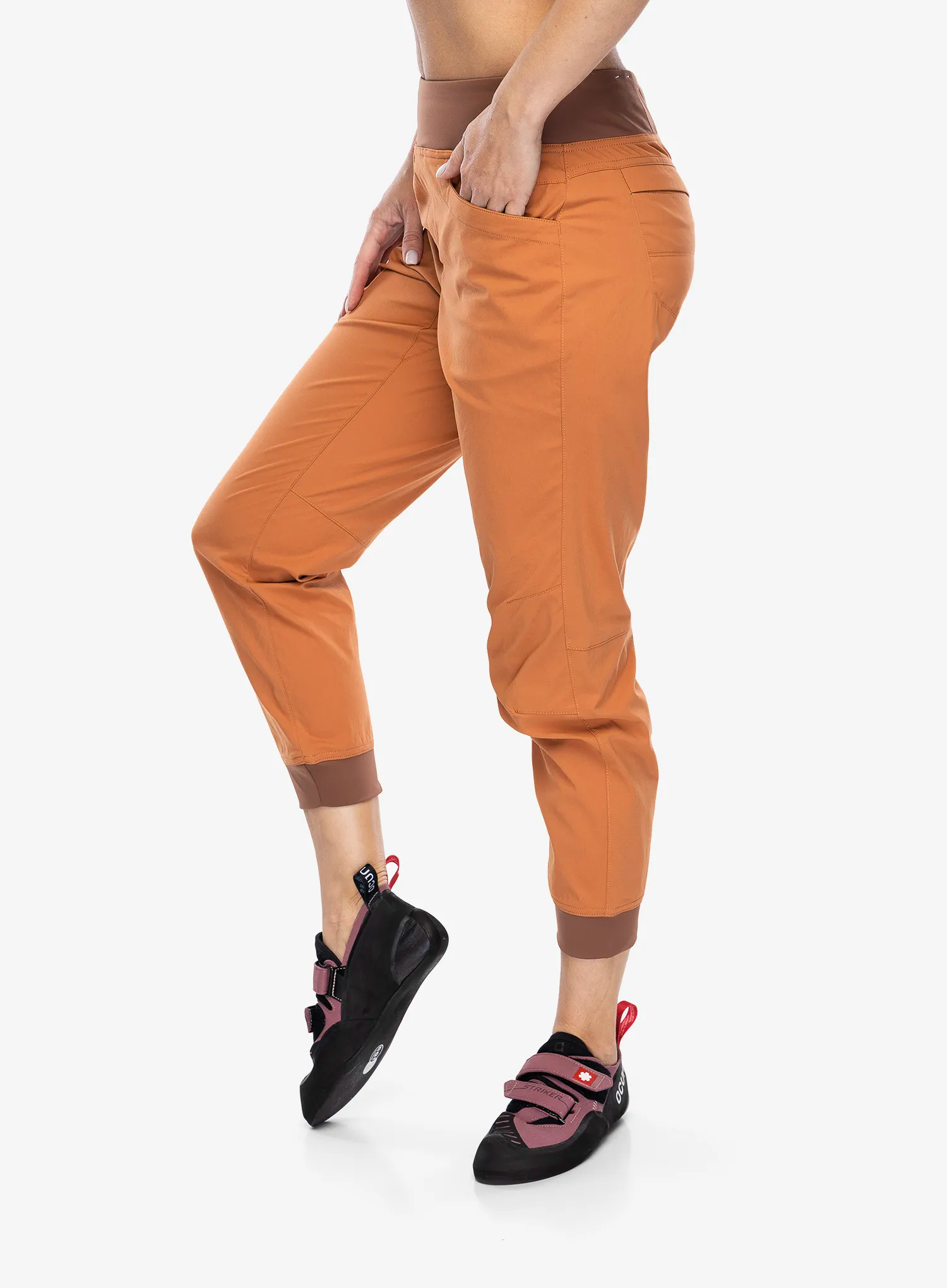Ženske hlače Black Diamond Technician Jogger Pants - moab brown