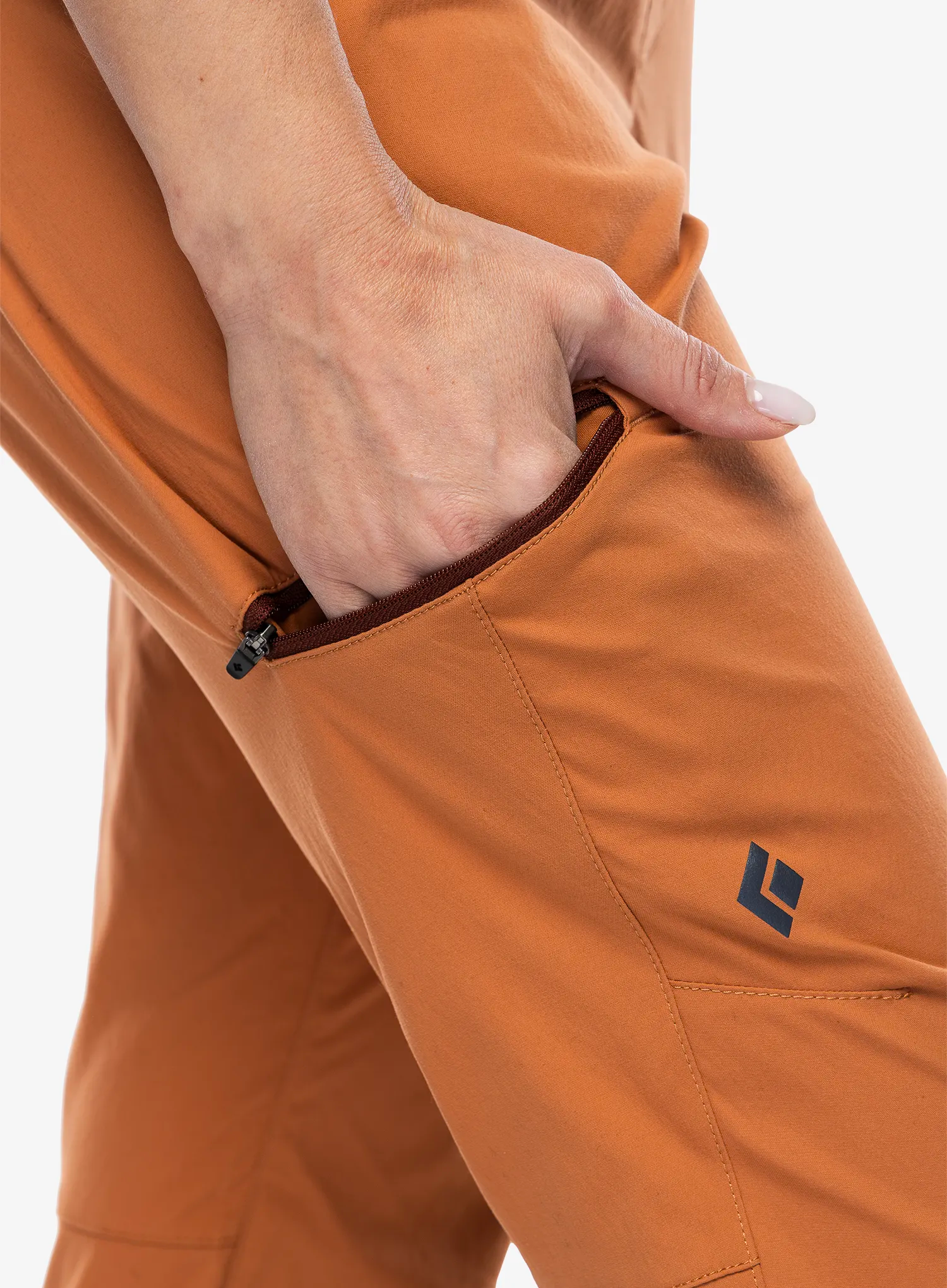 Ženske hlače Black Diamond Technician Jogger Pants - moab brown