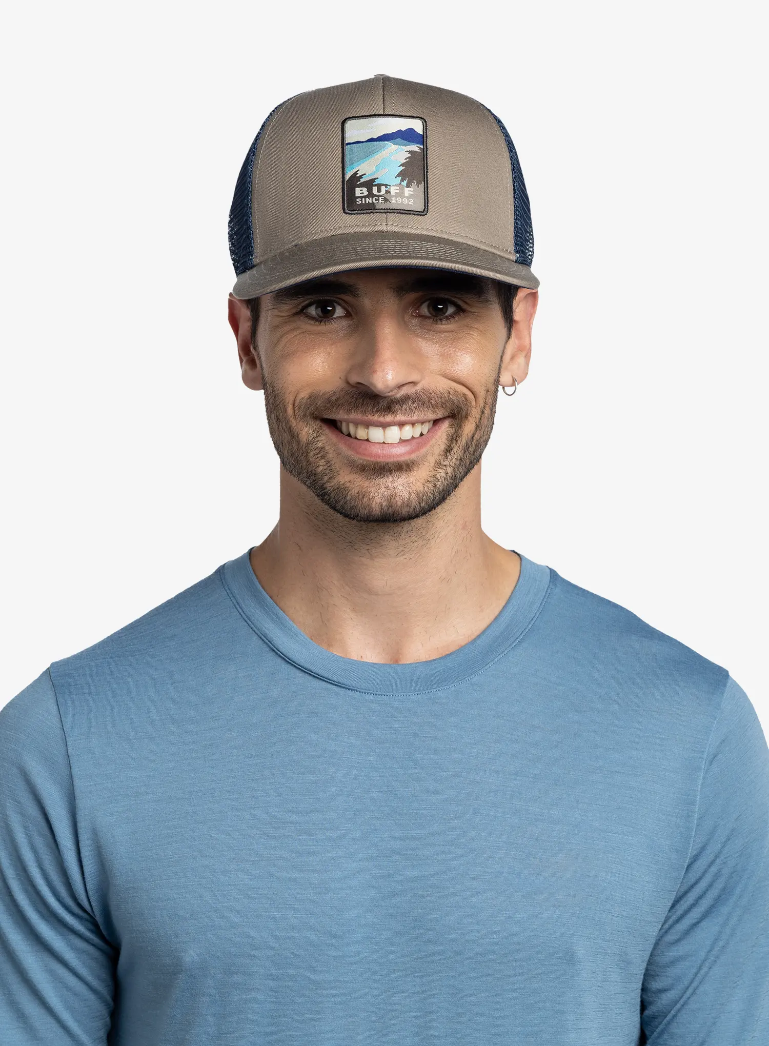 Kačket Buff Explore Trucker Cap - tundra khaki