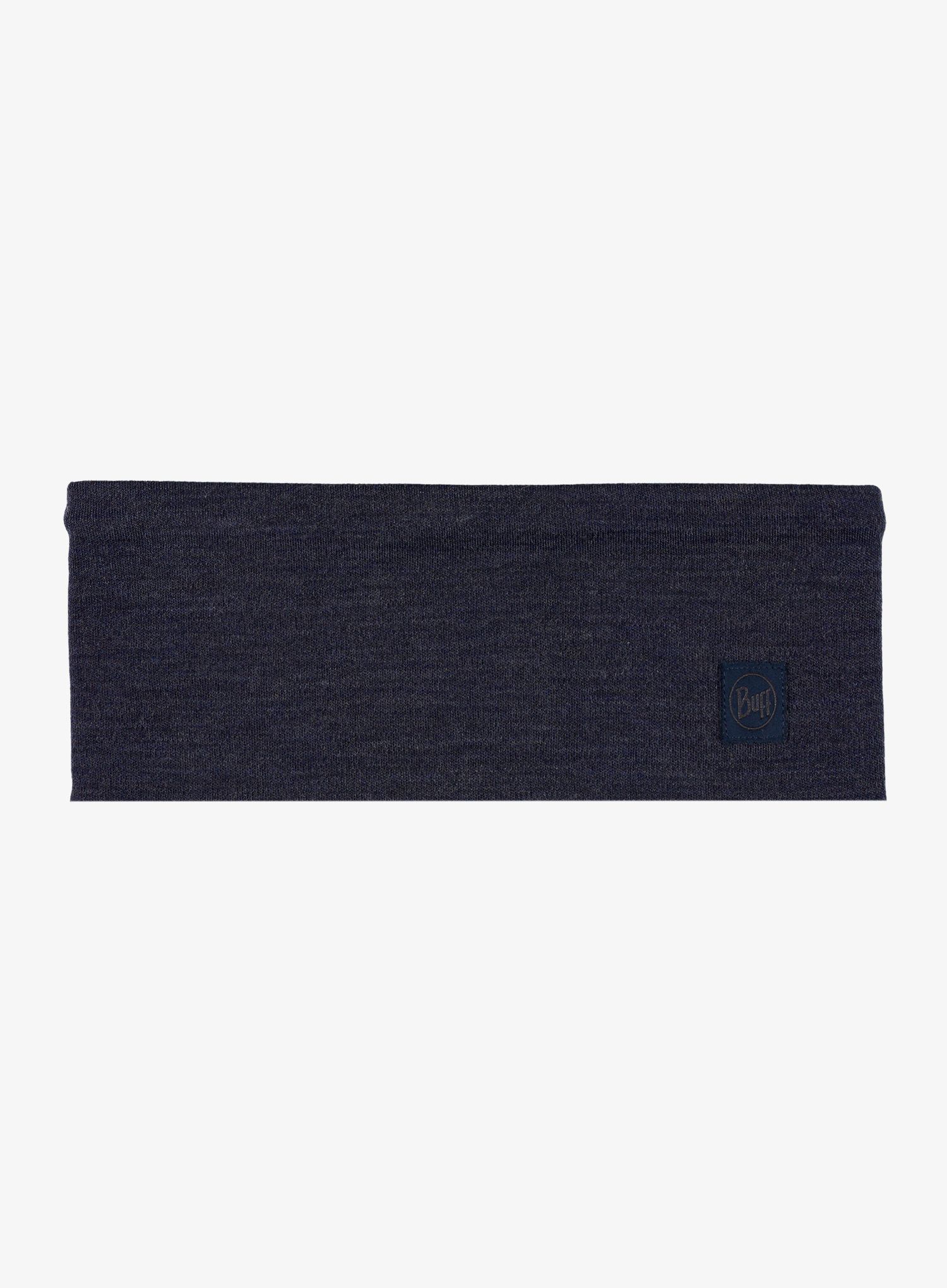 Traka za glavu Buff Merino Wide Headband - solid night blue