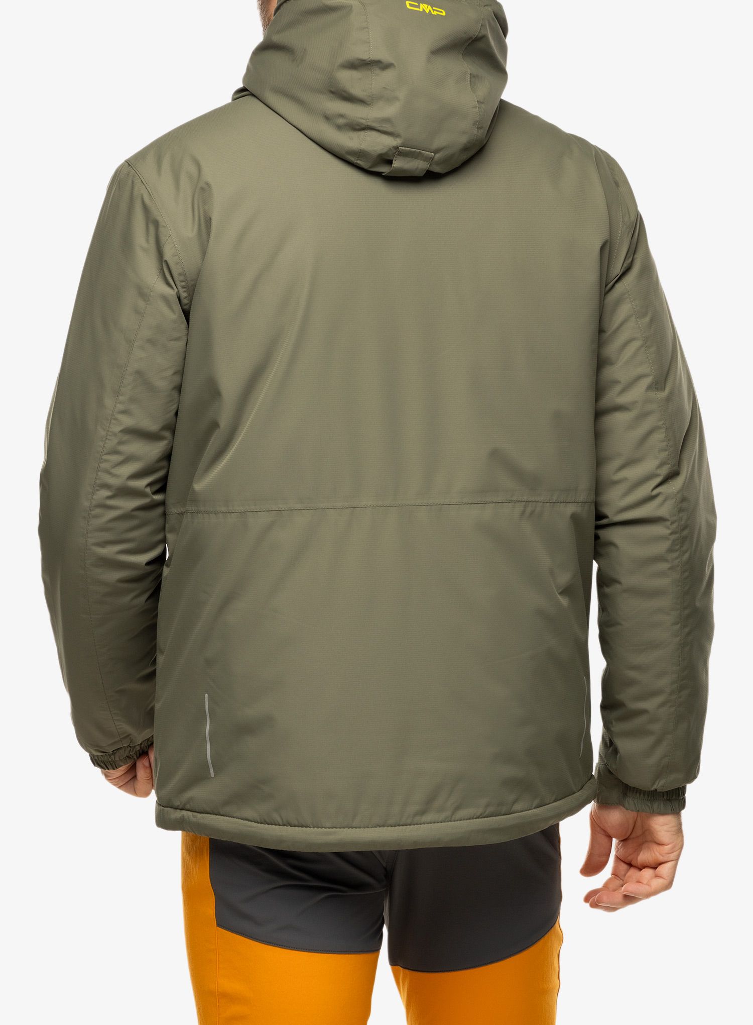 Jakna s postavom CMP Franz Jacket Fix Hood - kaki