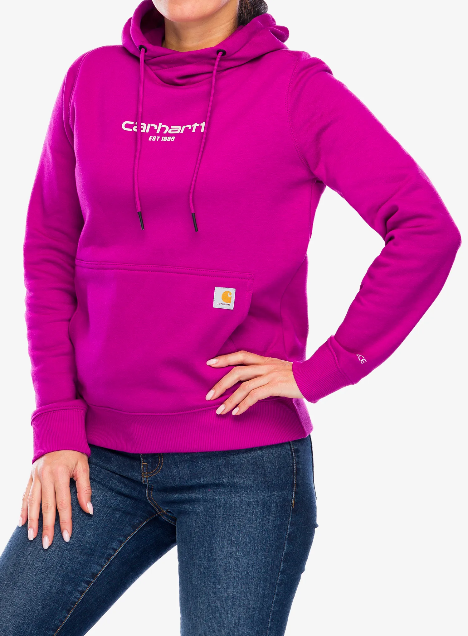 Dukserica s kapuljačom ženska Carhartt Force Lightweight Sweatshirt