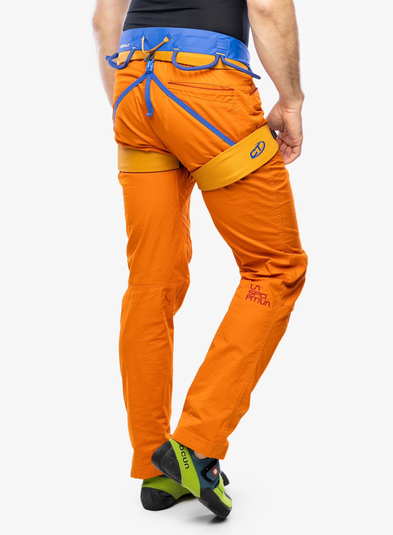 Penjački pojas Climbing Technology Dedalo - blue/ochre