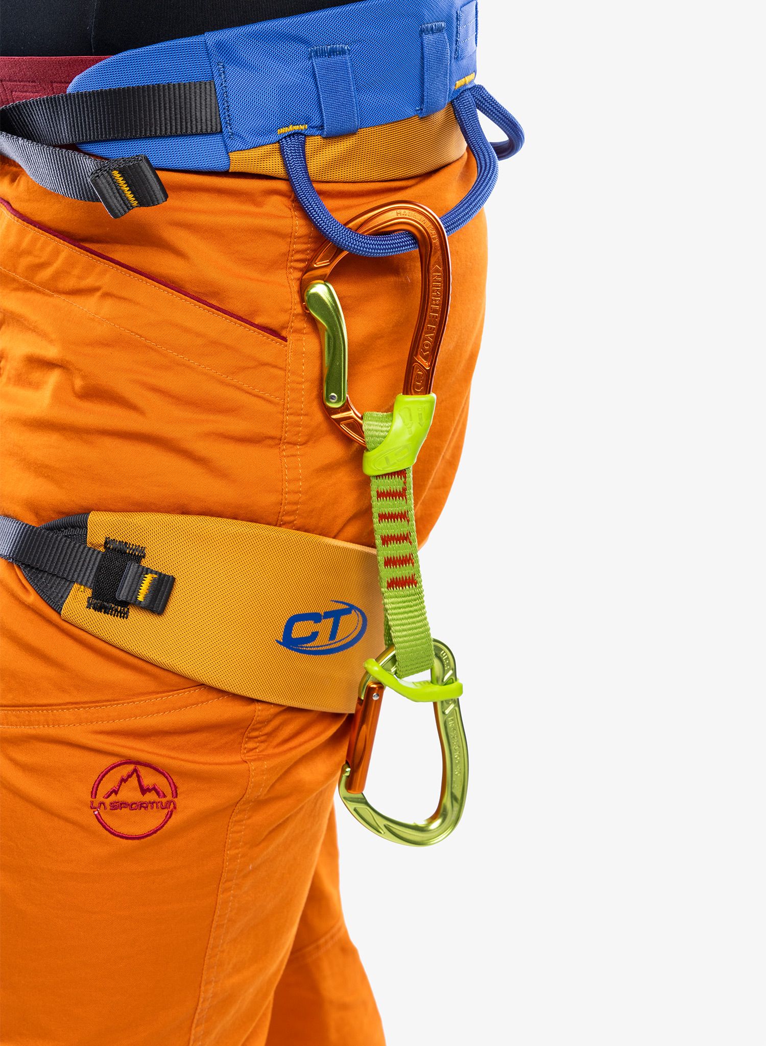 Penjački pojas Climbing Technology Dedalo - blue/ochre