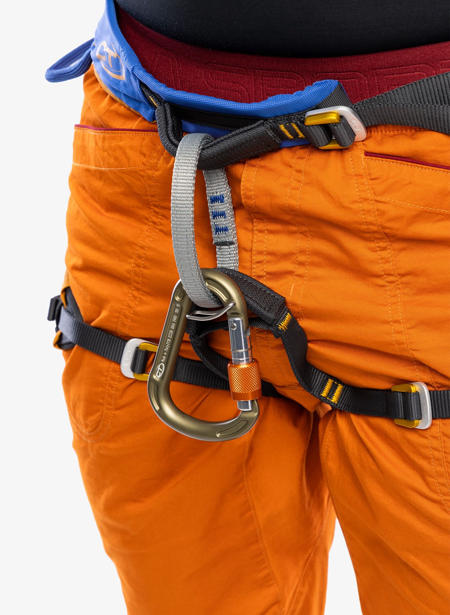 Penjački pojas Climbing Technology Dedalo - blue/ochre