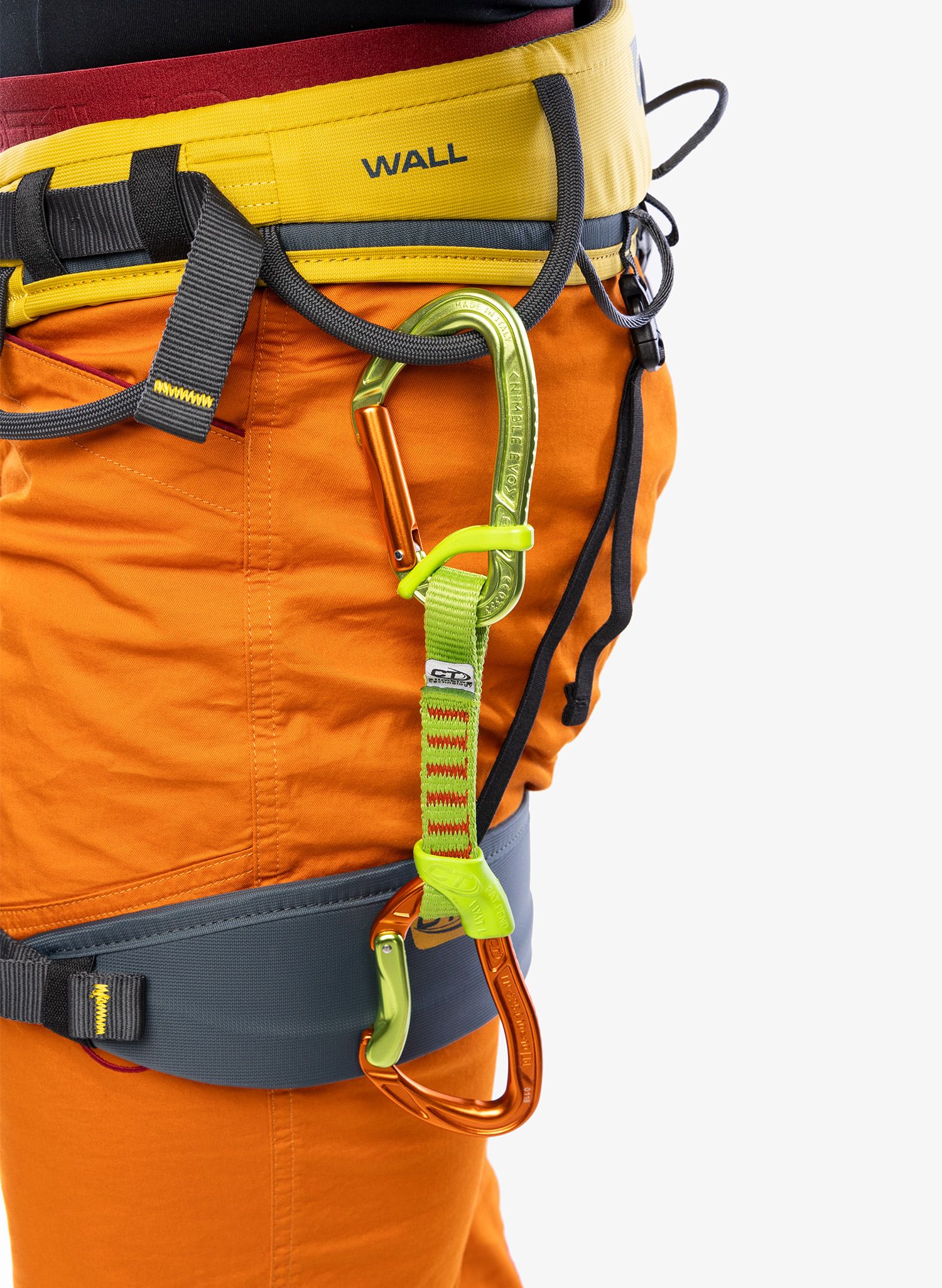 Penjački pojas Climbing Technology/SKYLOTEC Wall - mustard/anthracite