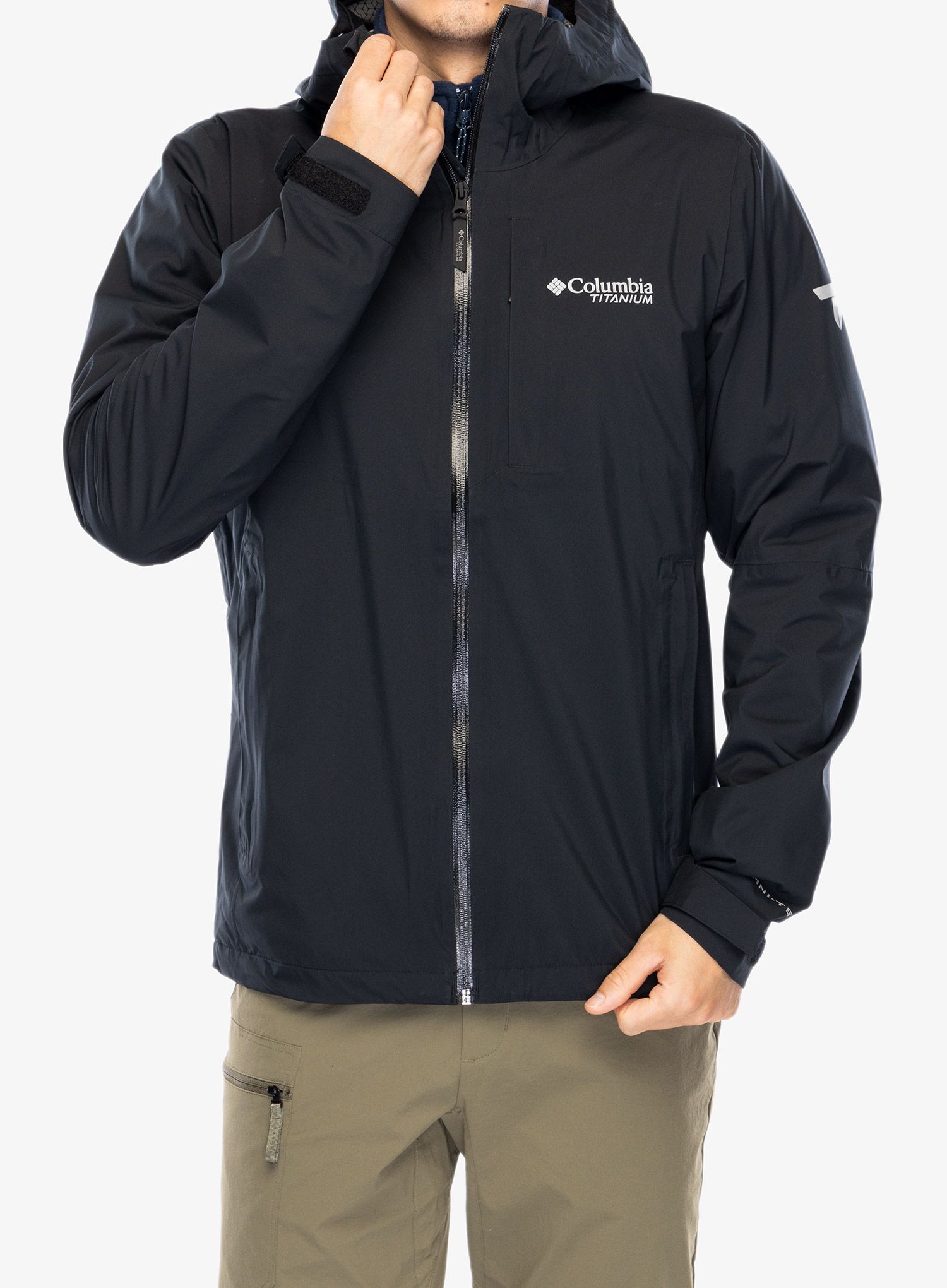 Kišna jakna Columbia Ampli-Dry II Shell - black